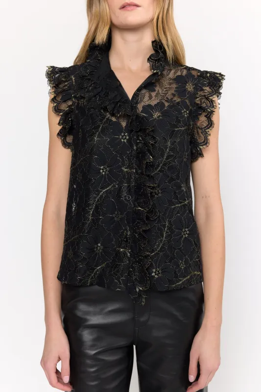 Marfa Top - Black Lace sold by Christy Lynn
