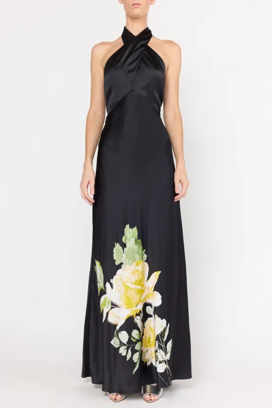 Eliza Dress - Onyx Rose sold by Christy Lynn