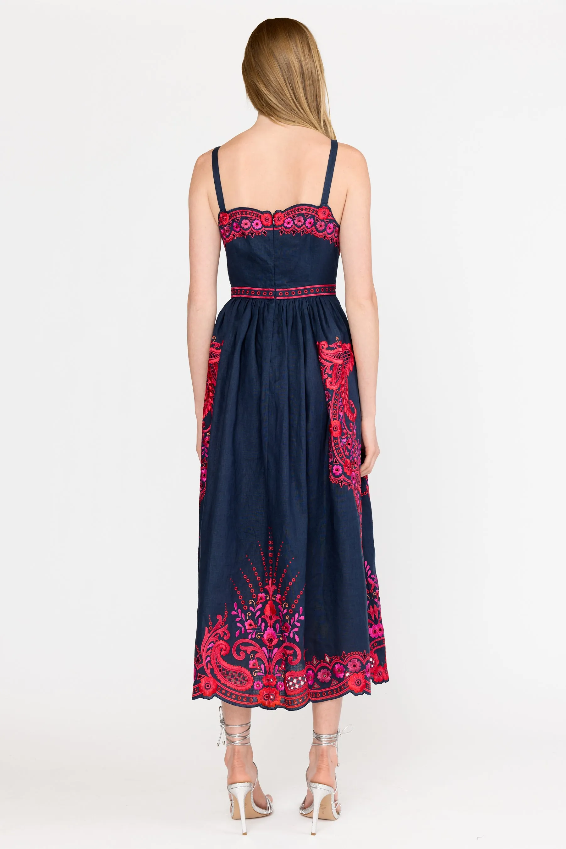 Holly Dress - Midnight Rosaria sold by Christy Lynn product image thumbnail 4