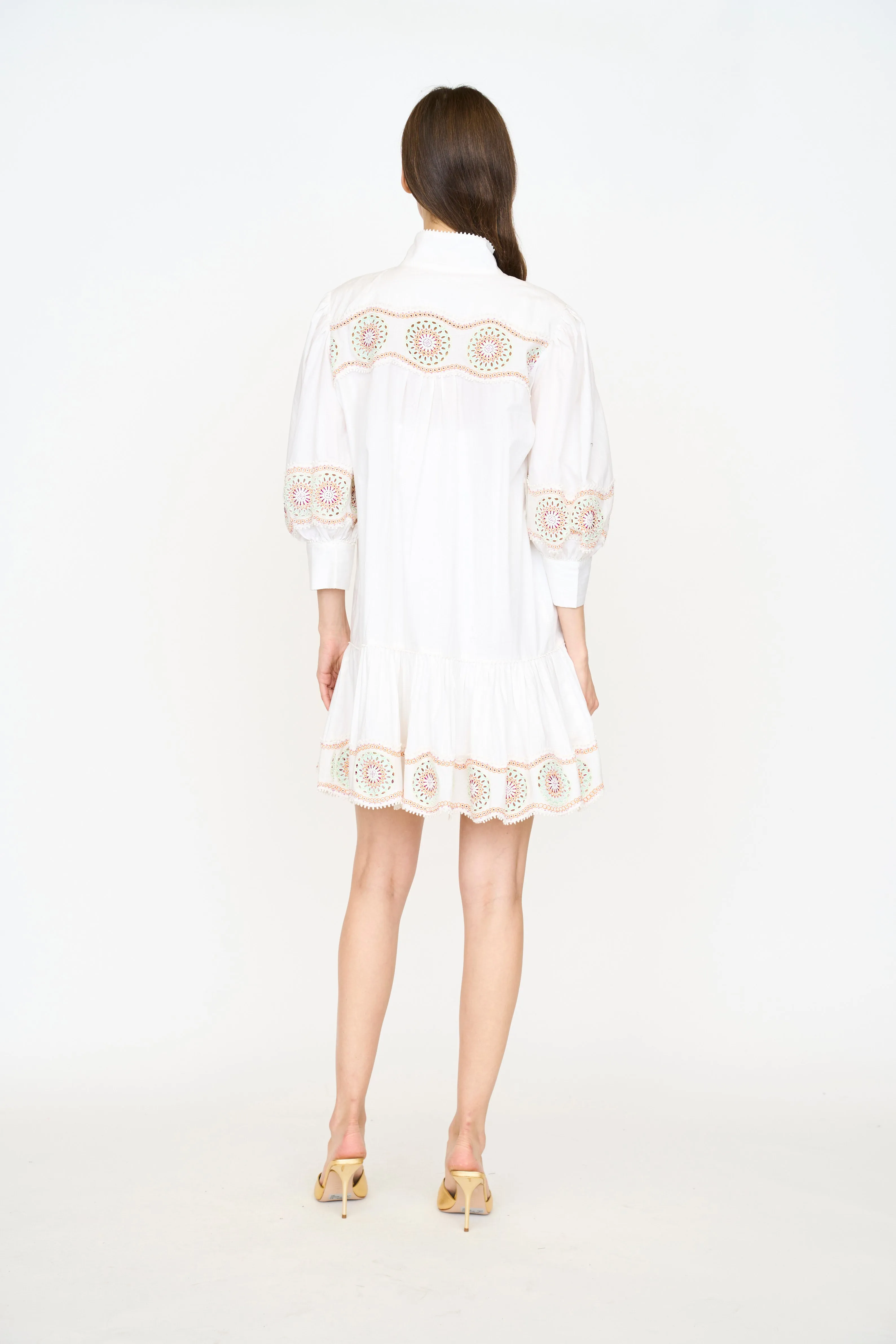 Paisley Dress - White sold by Christy Lynn product image thumbnail 4