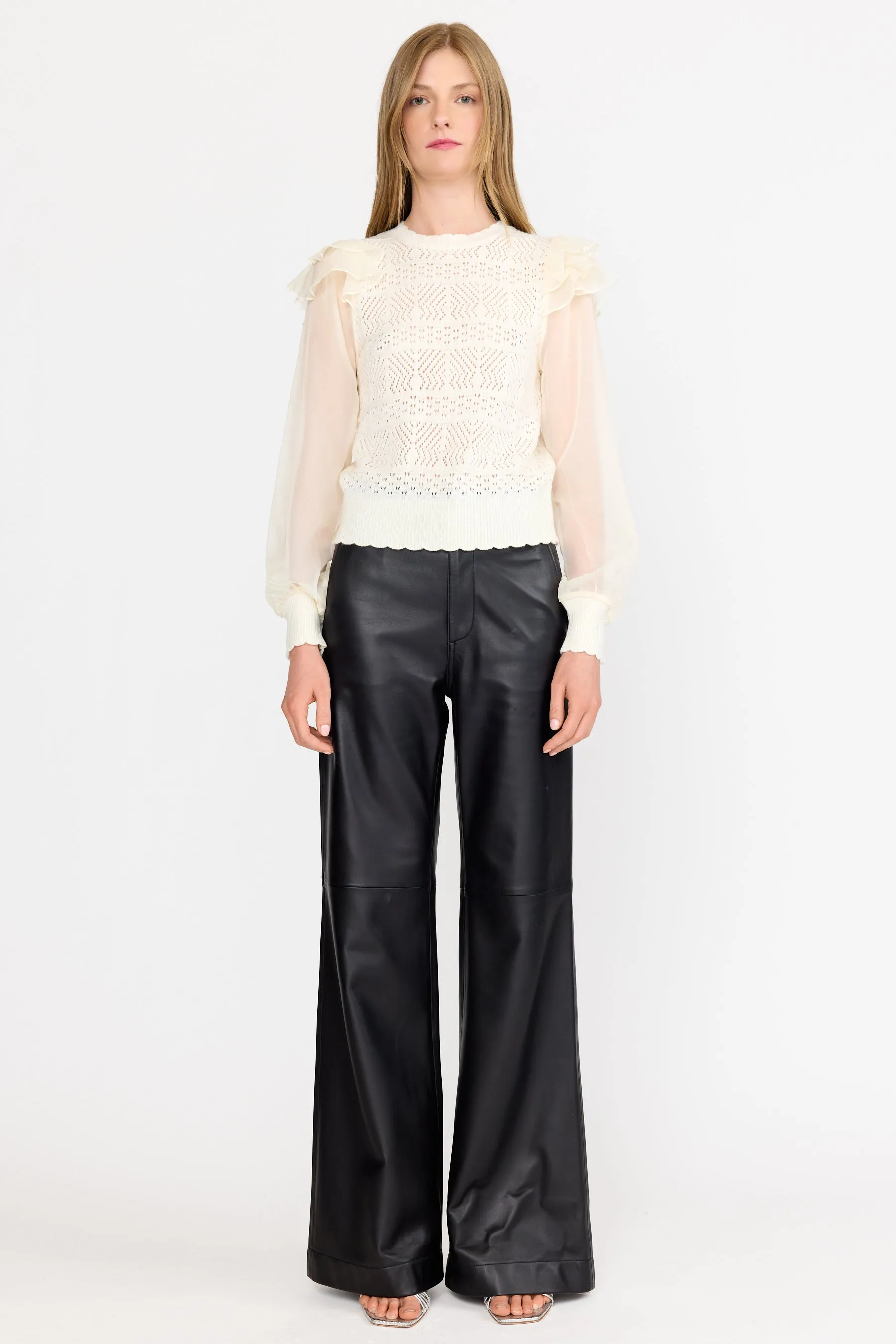 Dahlia Sweater - Ivory sold by Christy Lynn