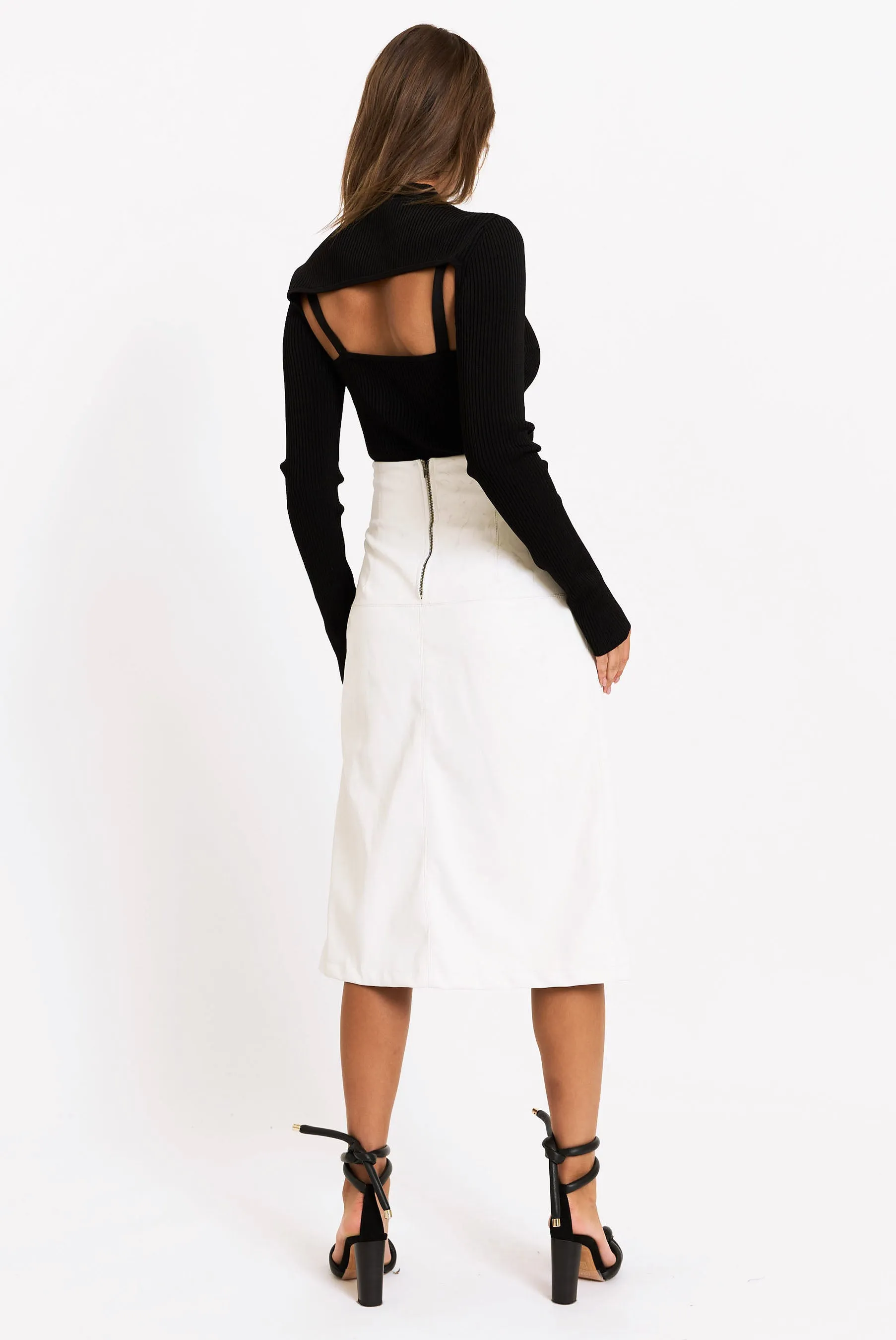 Paola Skirt- Bone sold by Christy Lynn product image thumbnail 3