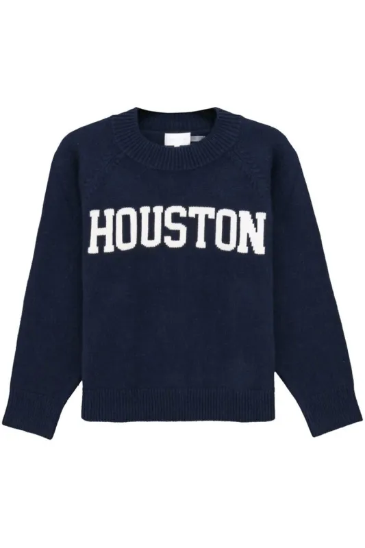 Houston Sweater - Navy sold by Christy Lynn