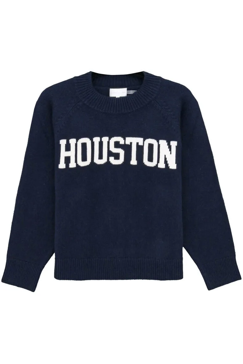 Houston Sweater - Navy sold by Christy Lynn