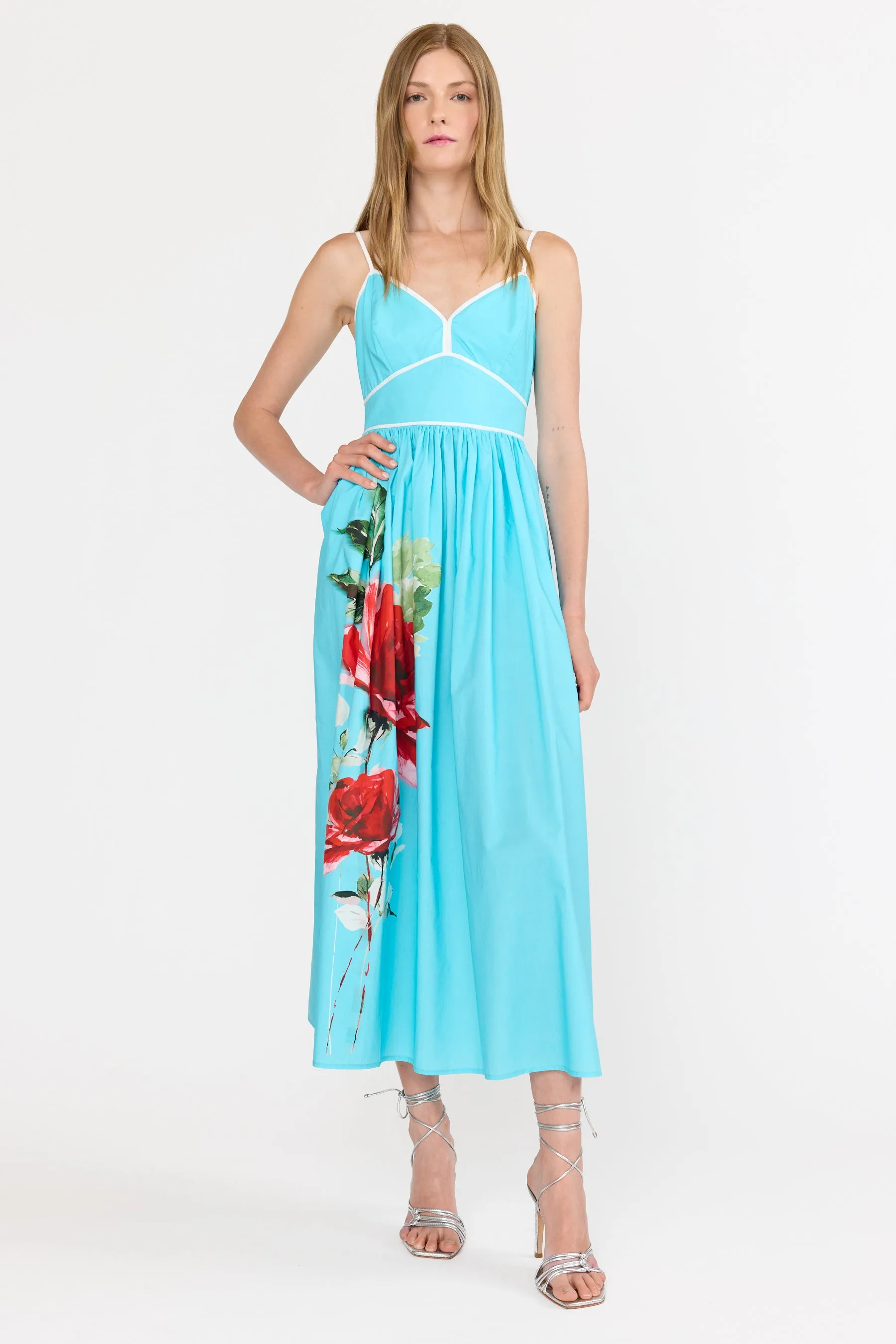 Leilani Dress - Turquoise Rose sold by Christy Lynn product image thumbnail 3