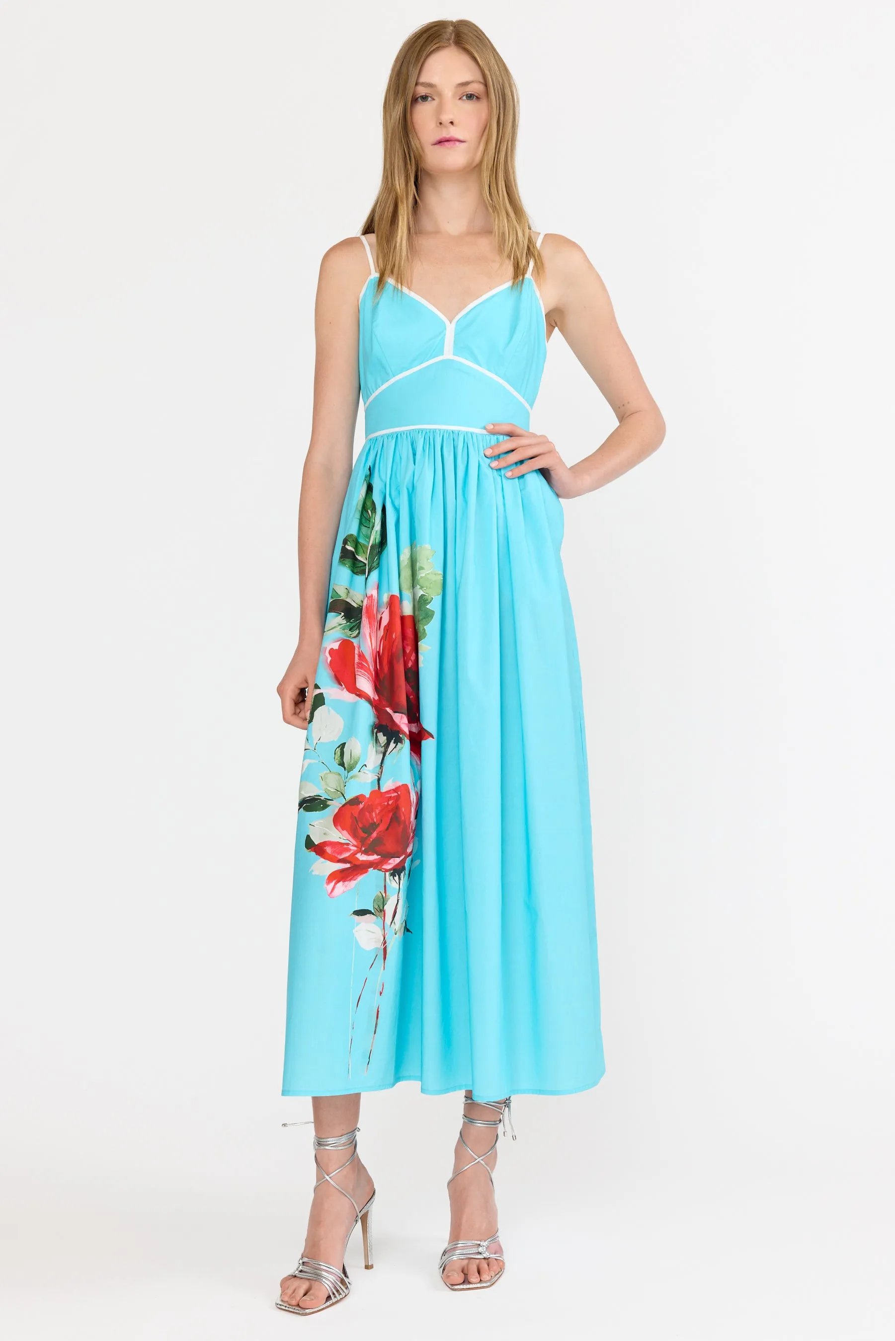 Leilani Dress - Turquoise Rose sold by Christy Lynn product image thumbnail 2