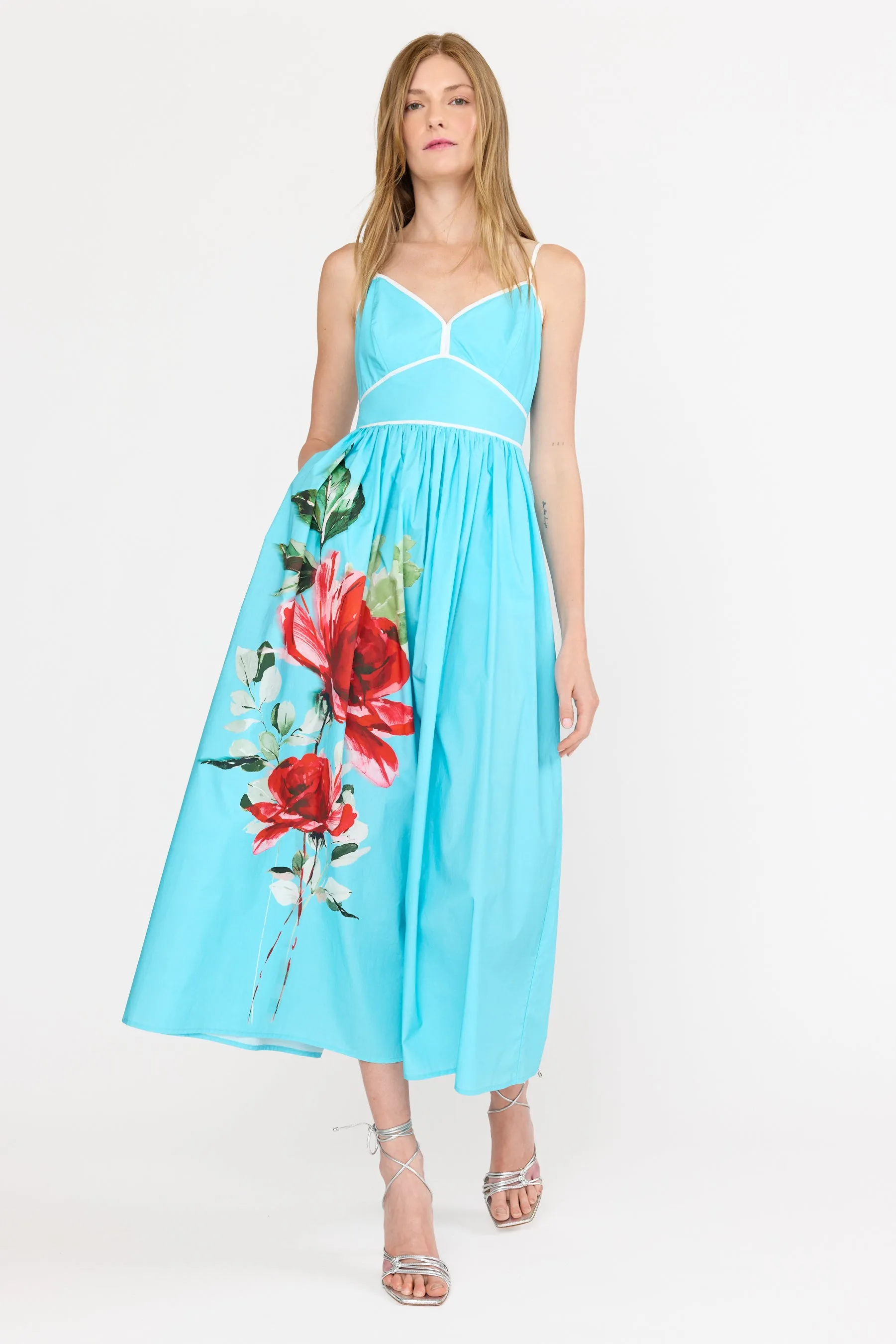 Leilani Dress - Turquoise Rose sold by Christy Lynn product image thumbnail 5