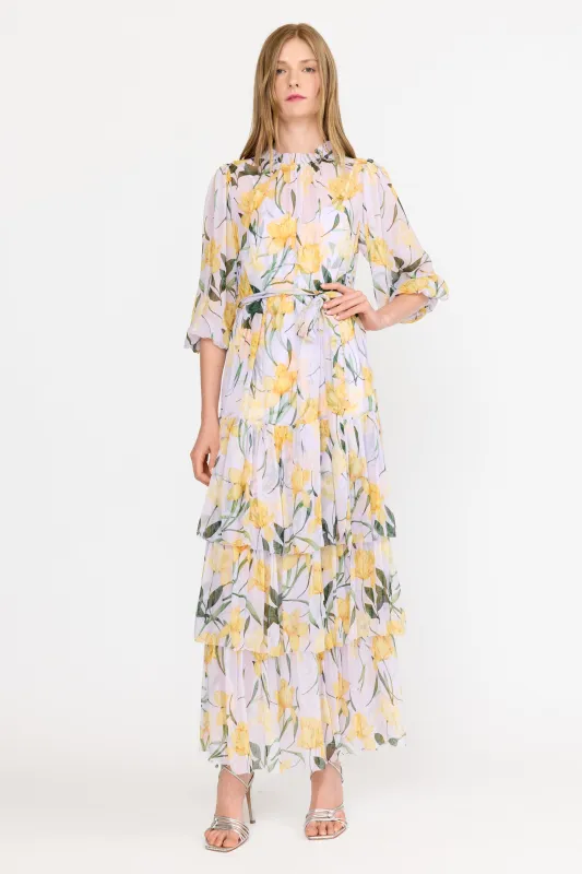 Sara Dress - Lilac Florette sold by Christy Lynn