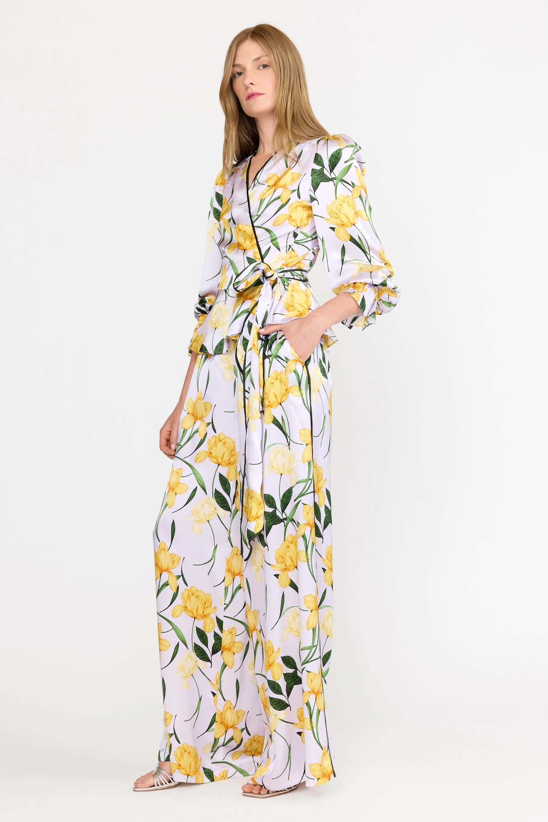 Monica Top - Lilac Florette sold by Christy Lynn product image thumbnail 4