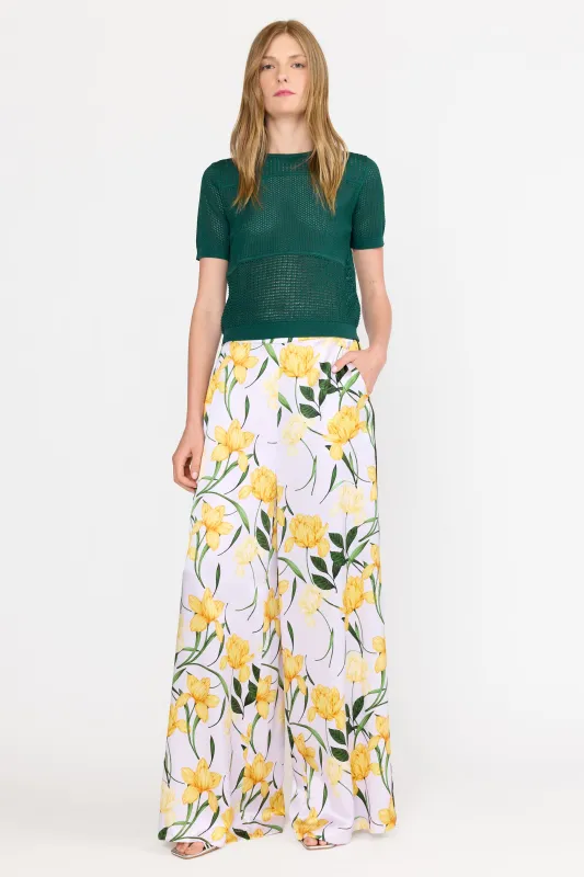 Marta Pant - Lilac Florette sold by Christy Lynn