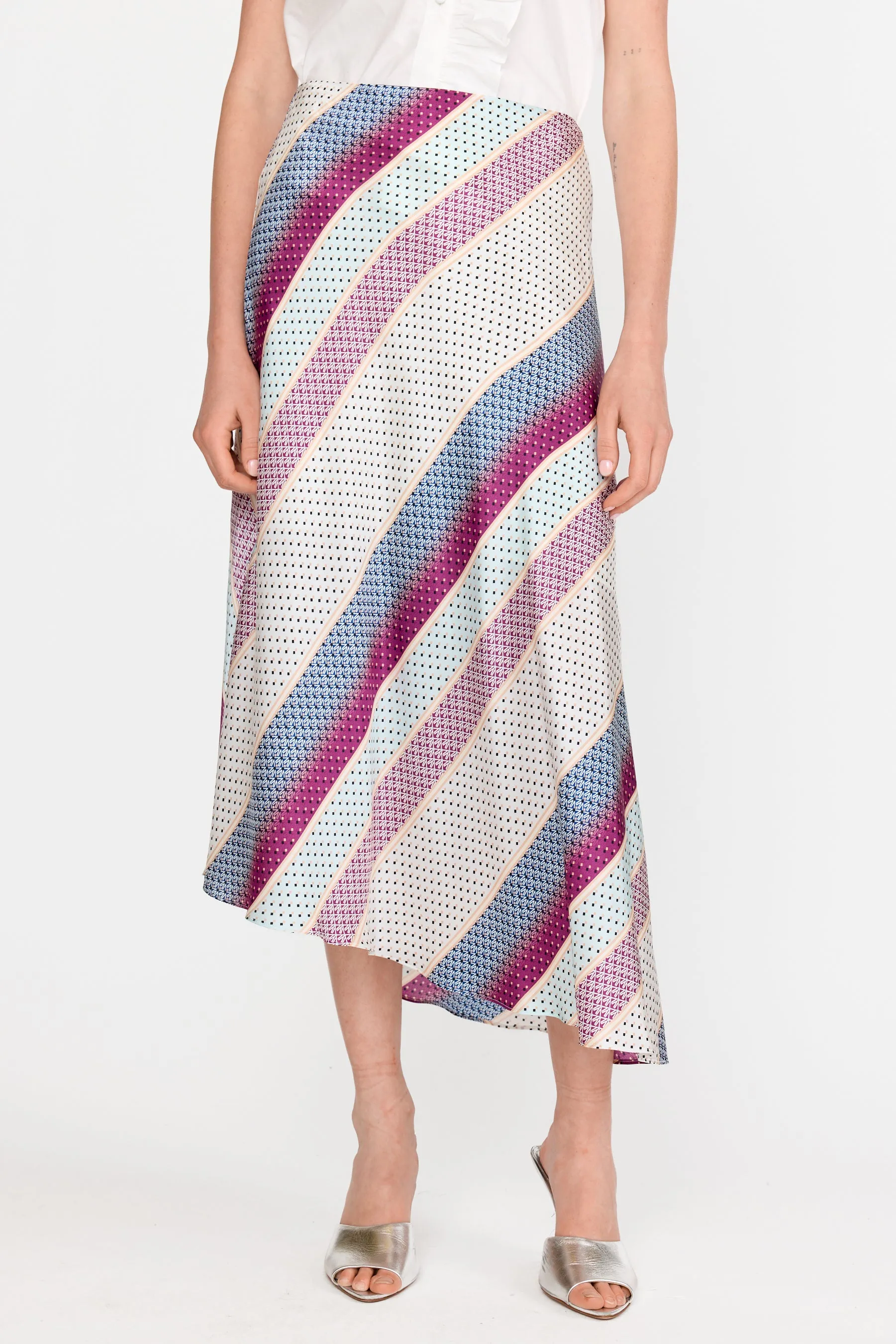Josie Skirt - Coastal Stripe sold by Christy Lynn product image thumbnail 4