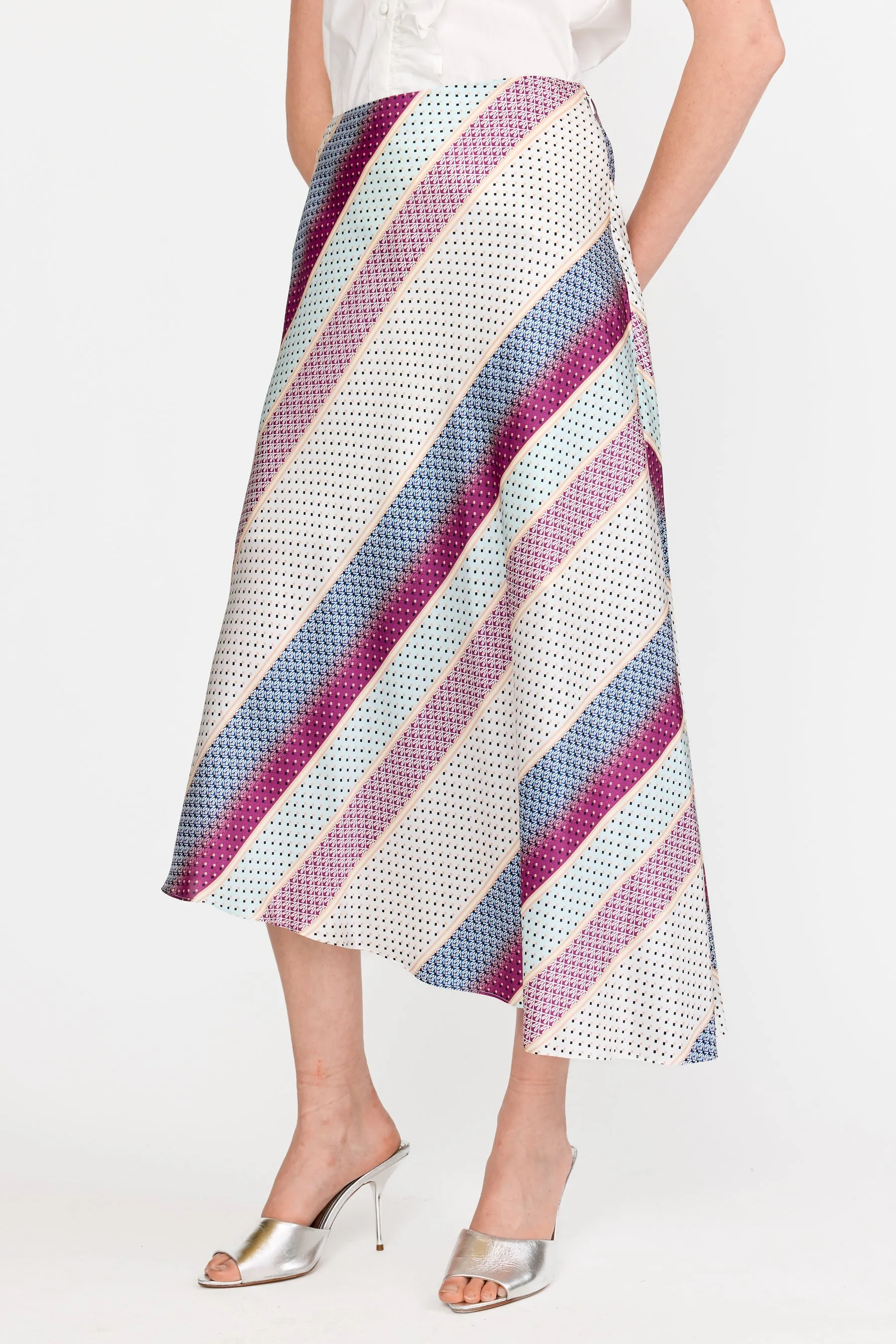 Josie Skirt - Coastal Stripe sold by Christy Lynn product image thumbnail 5