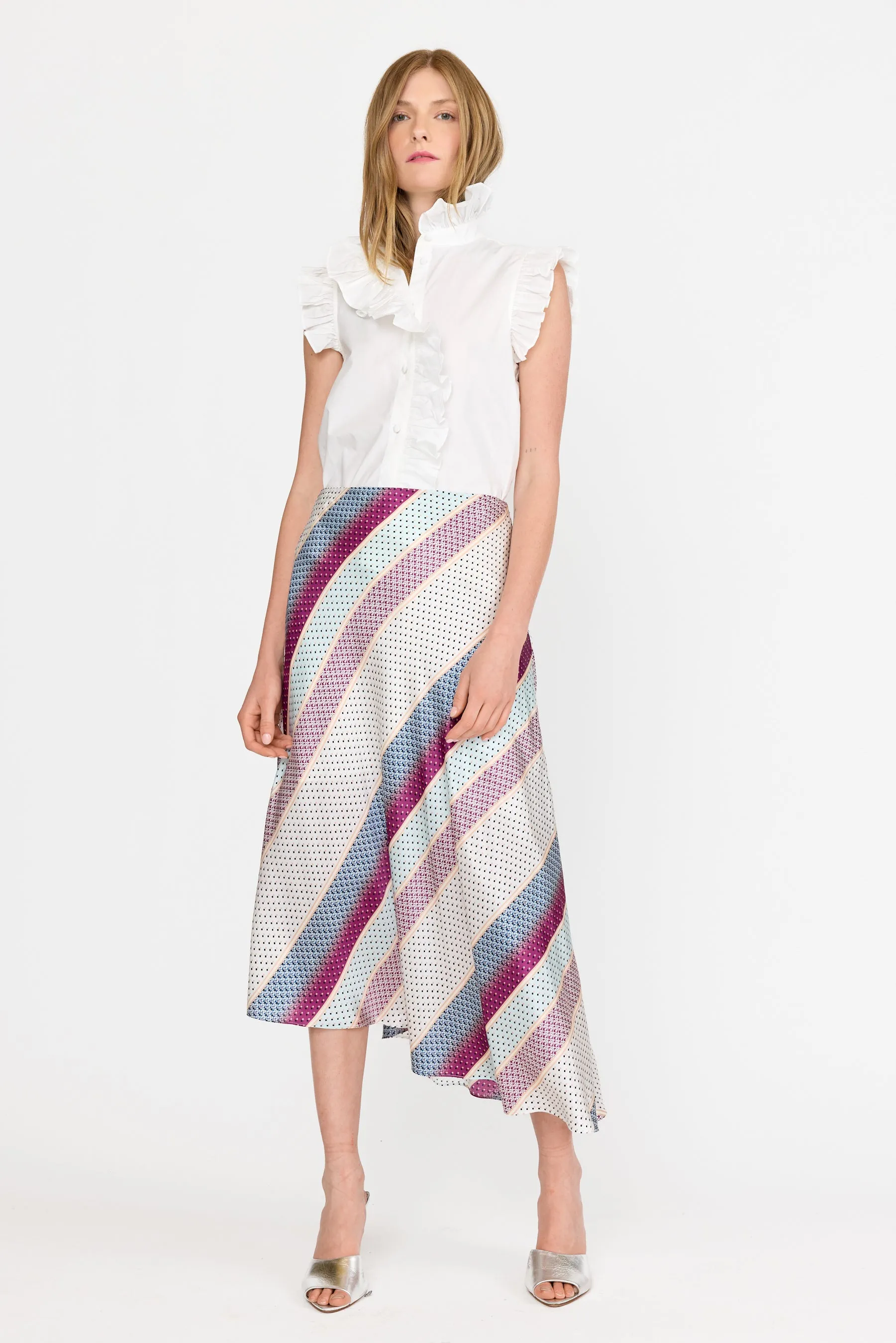 Josie Skirt - Coastal Stripe sold by Christy Lynn product image thumbnail 2