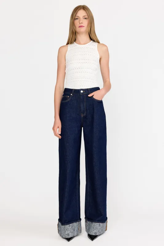 Ryder Pant - Etched Indigo made by Christy Lynn