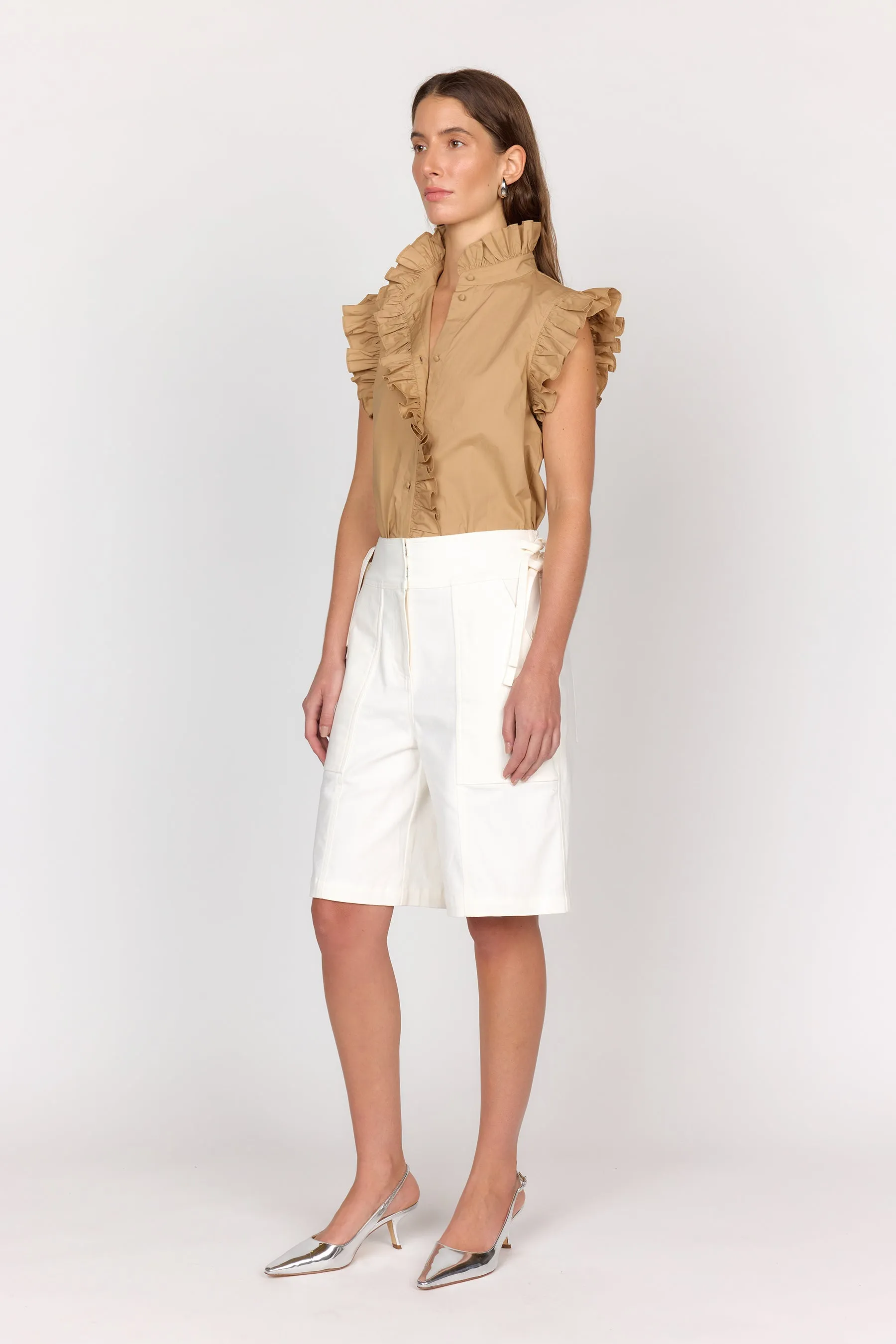 Marfa Top - Khaki sold by Christy Lynn product image thumbnail 3