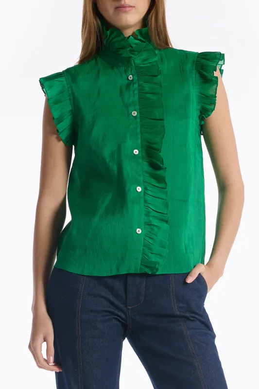 Marfa Top - Kelly Green sold by Christy Lynn
