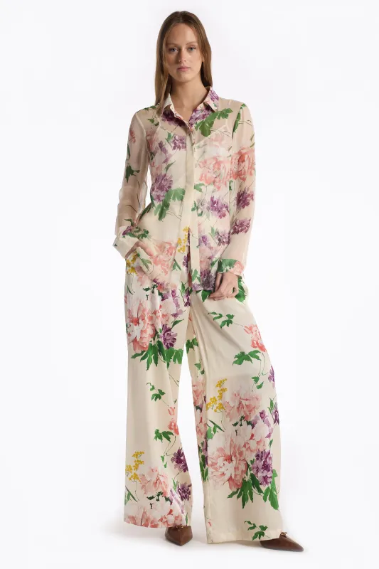 Marta Pant - Ivory Tranquility made by Christy Lynn