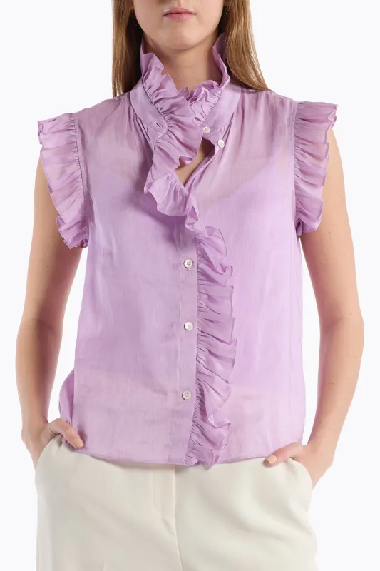 Marfa Top - Lilac made by Christy Lynn