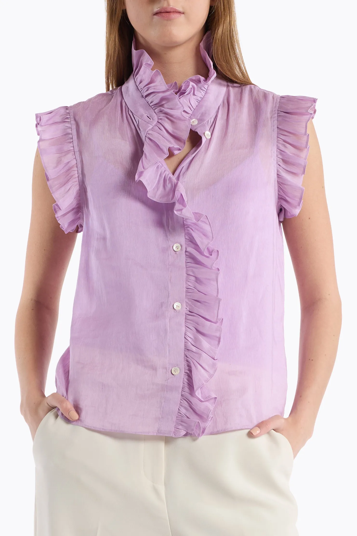 Marfa Top - Lilac sold by Christy Lynn