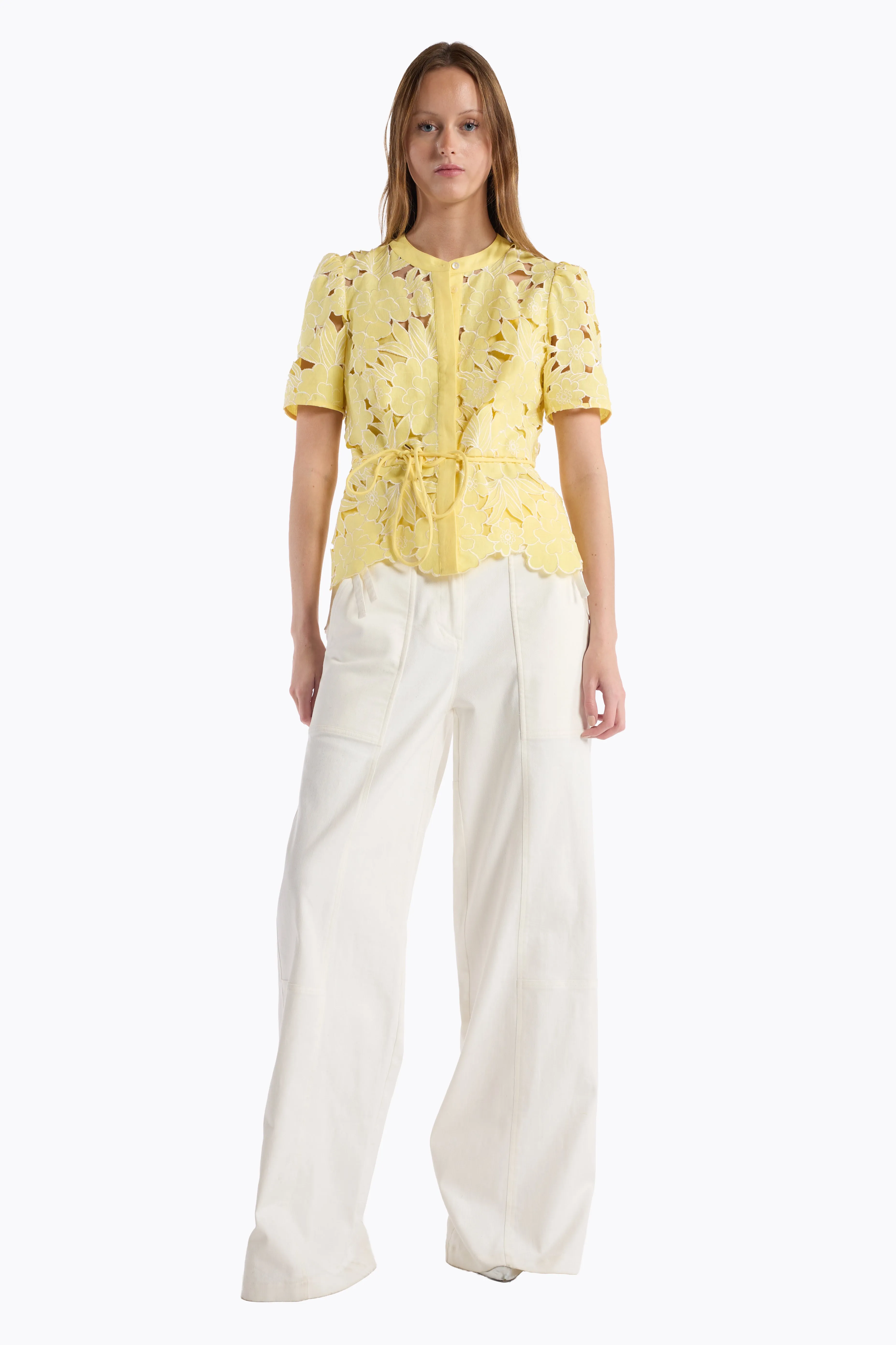 Bree Top - Lemon Magnolia sold by Christy Lynn product image thumbnail 5