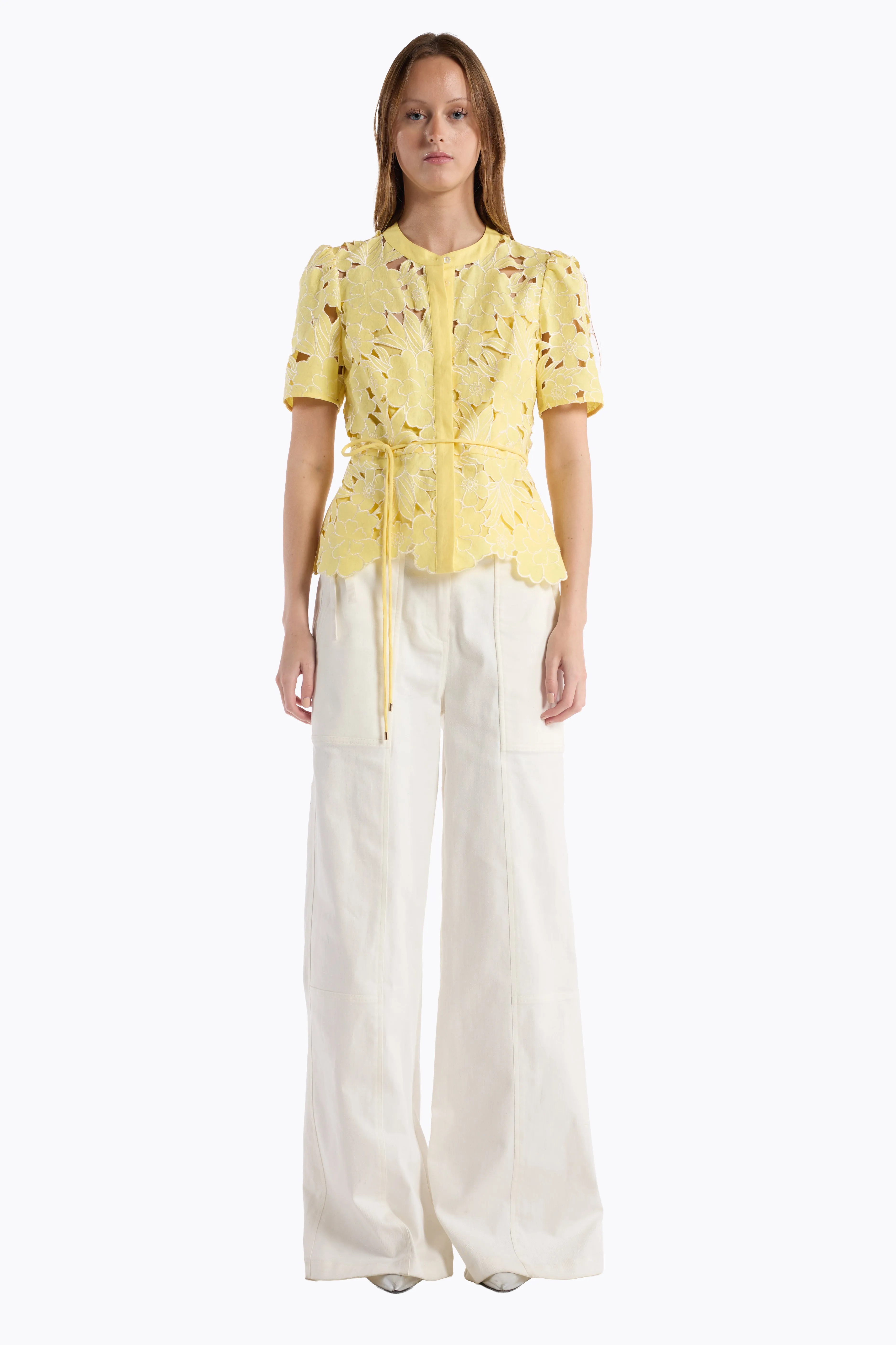 Bree Top - Lemon Magnolia sold by Christy Lynn product image thumbnail 3