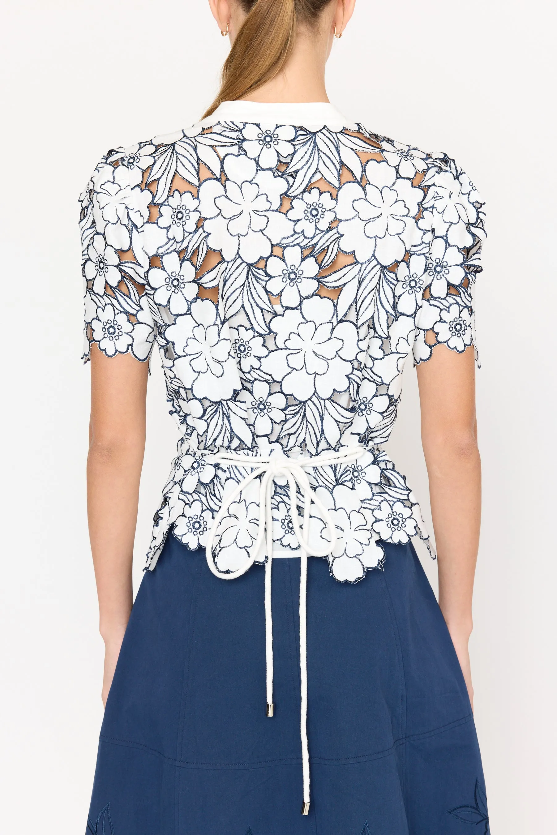 Bree Top - Ivory Magnolia sold by Christy Lynn product image thumbnail 5