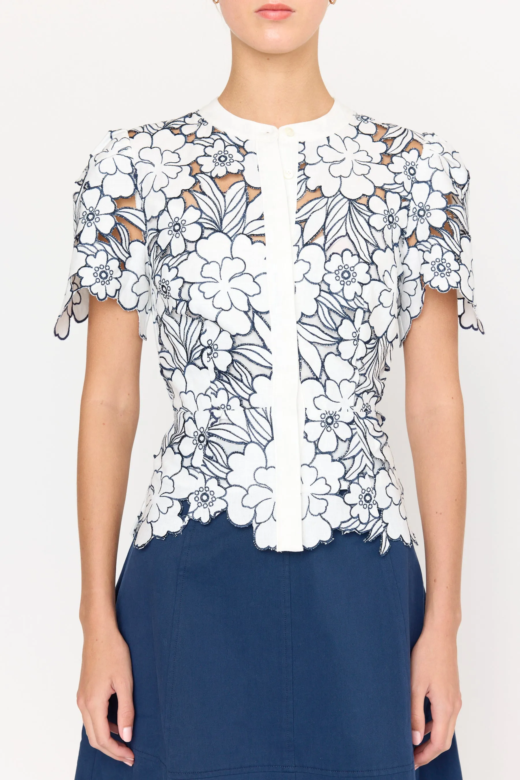 Bree Top - Ivory Magnolia sold by Christy Lynn product image thumbnail 3