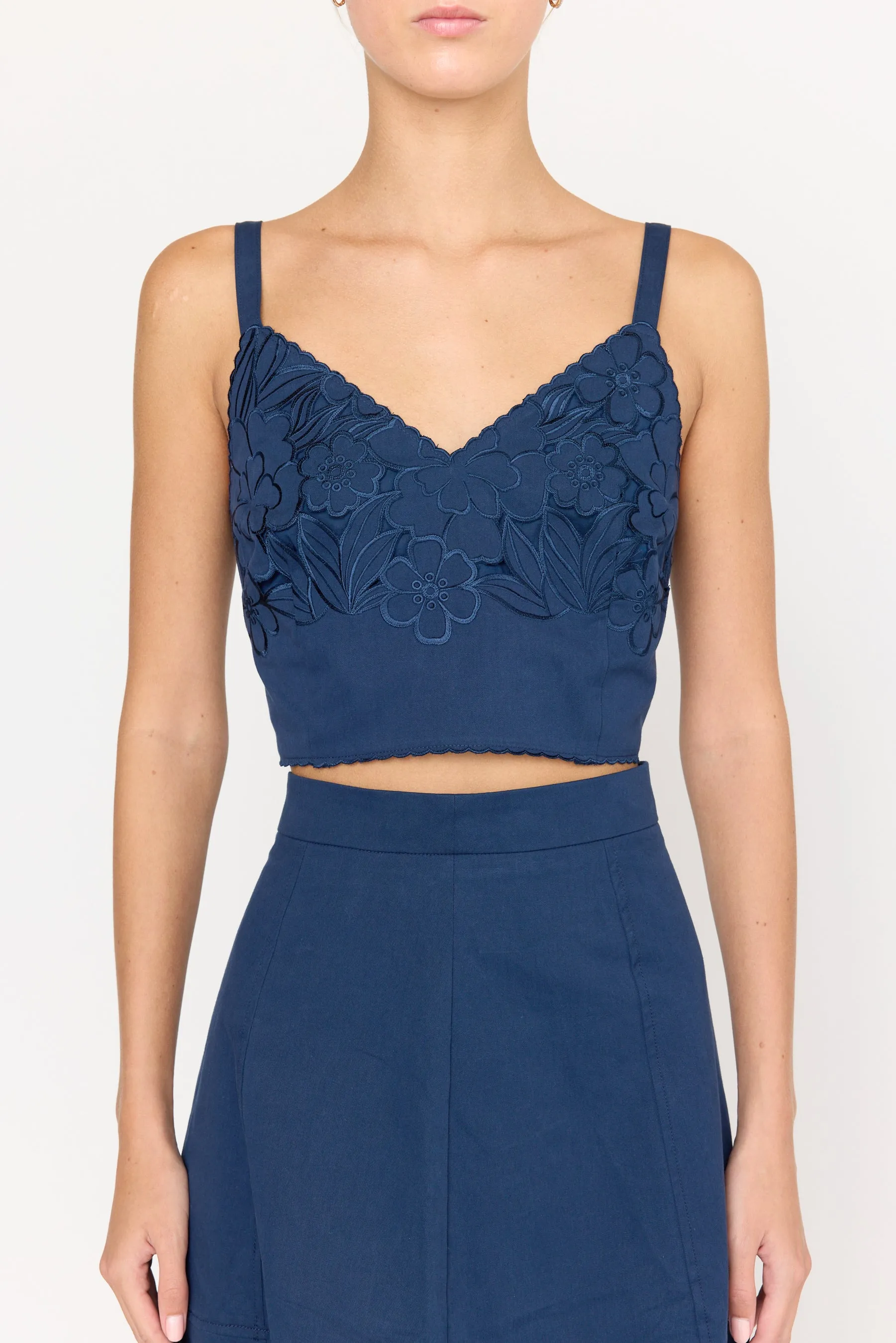 Feyre Top - Navy sold by Christy Lynn product image thumbnail 3