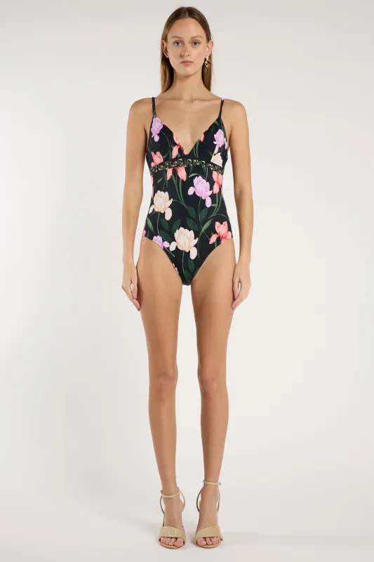 Noa One Piece - Jardin Black made by Christy Lynn