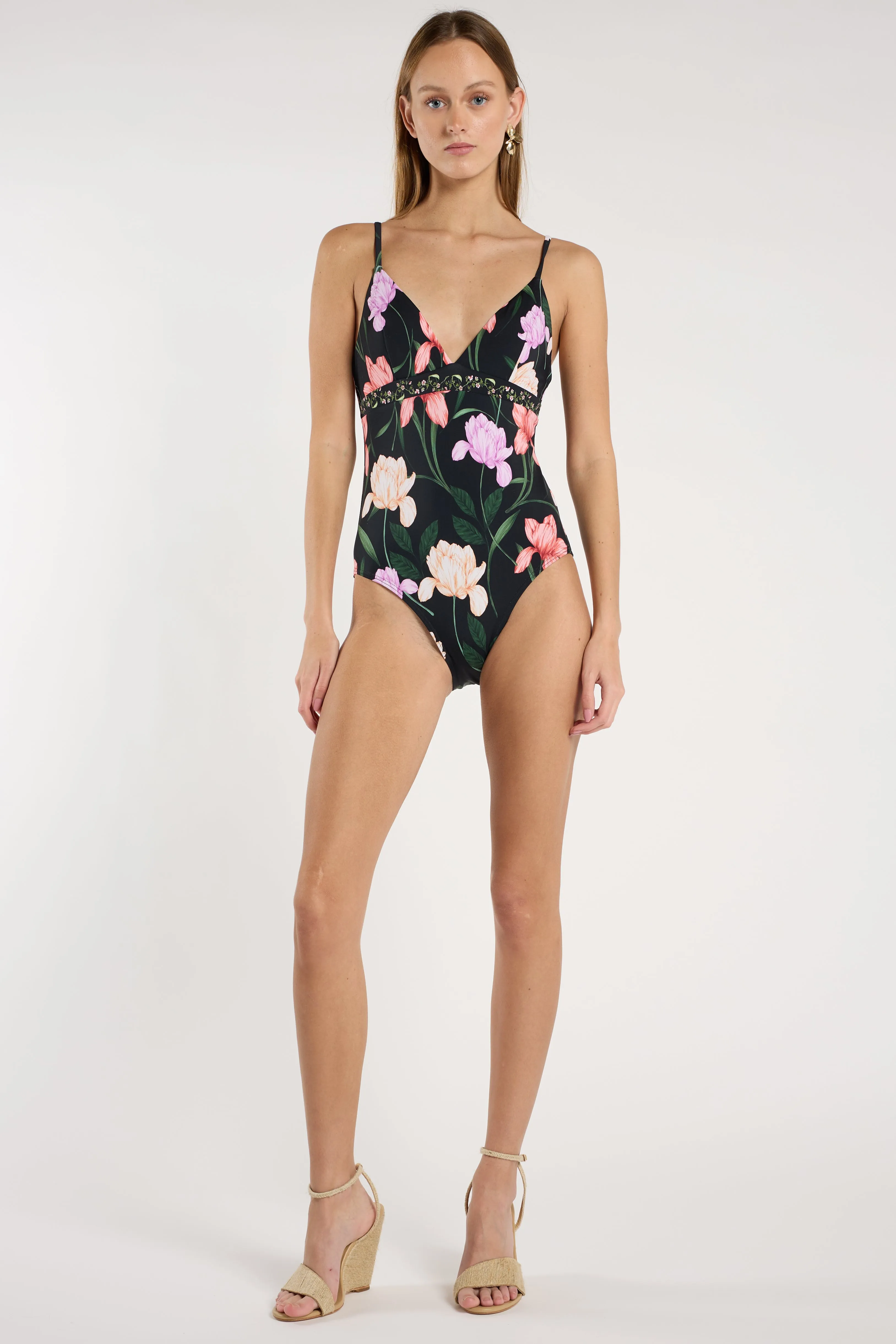 Noa One Piece - Jardin Black sold by Christy Lynn product image thumbnail 3
