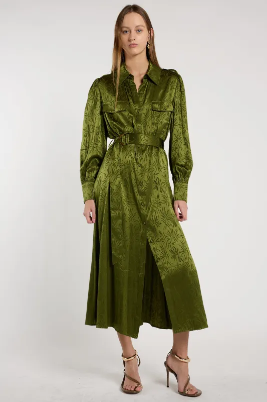 Darcy Dress - Olive made by Christy Lynn