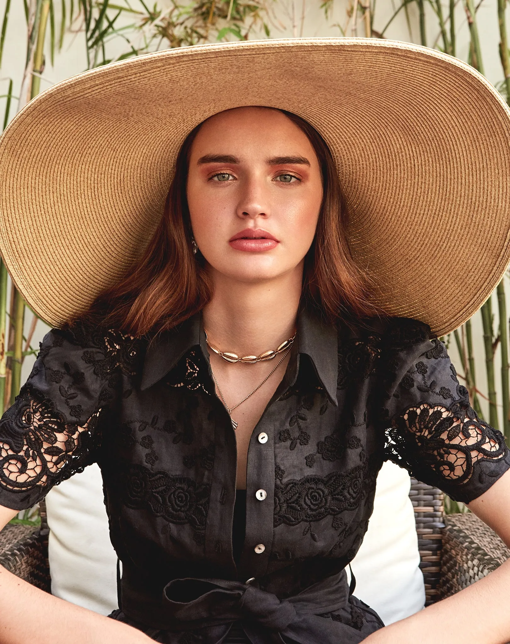 Valencia Dress - Black Floral sold by Christy Lynn product image thumbnail 5