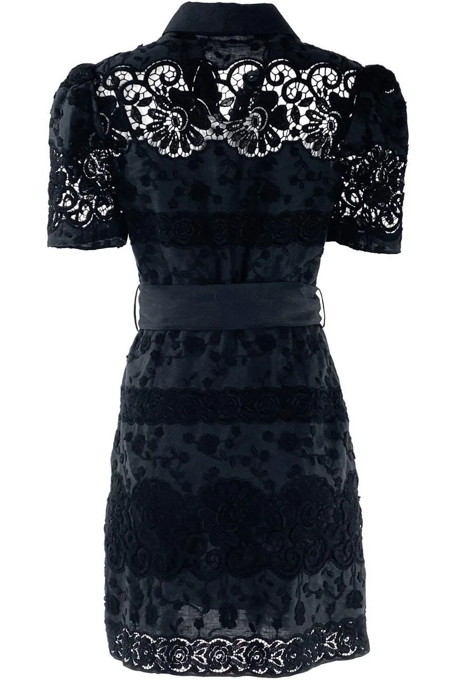Valencia Dress - Black Floral sold by Christy Lynn product image thumbnail 2