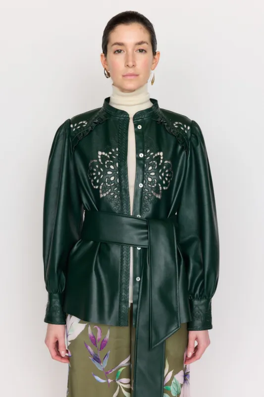 Irina Jacket - Forest sold by Christy Lynn