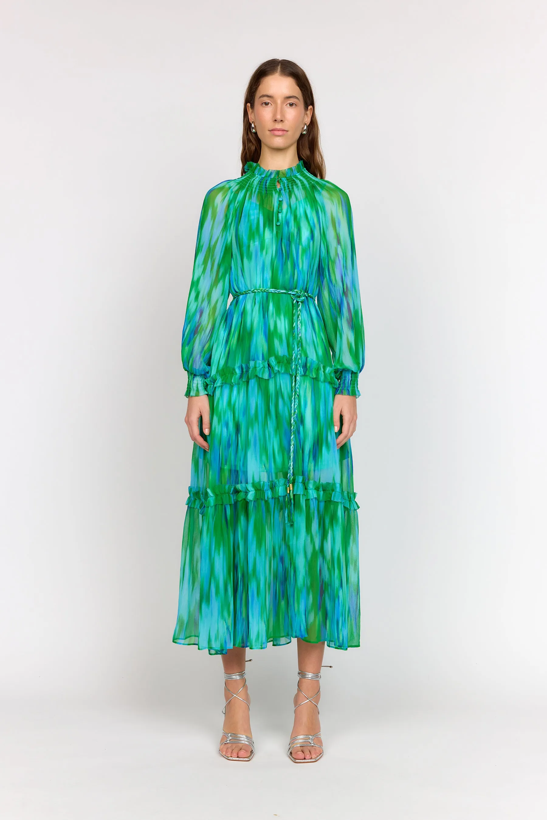 Maren Dress - Sea Glass sold by Christy Lynn