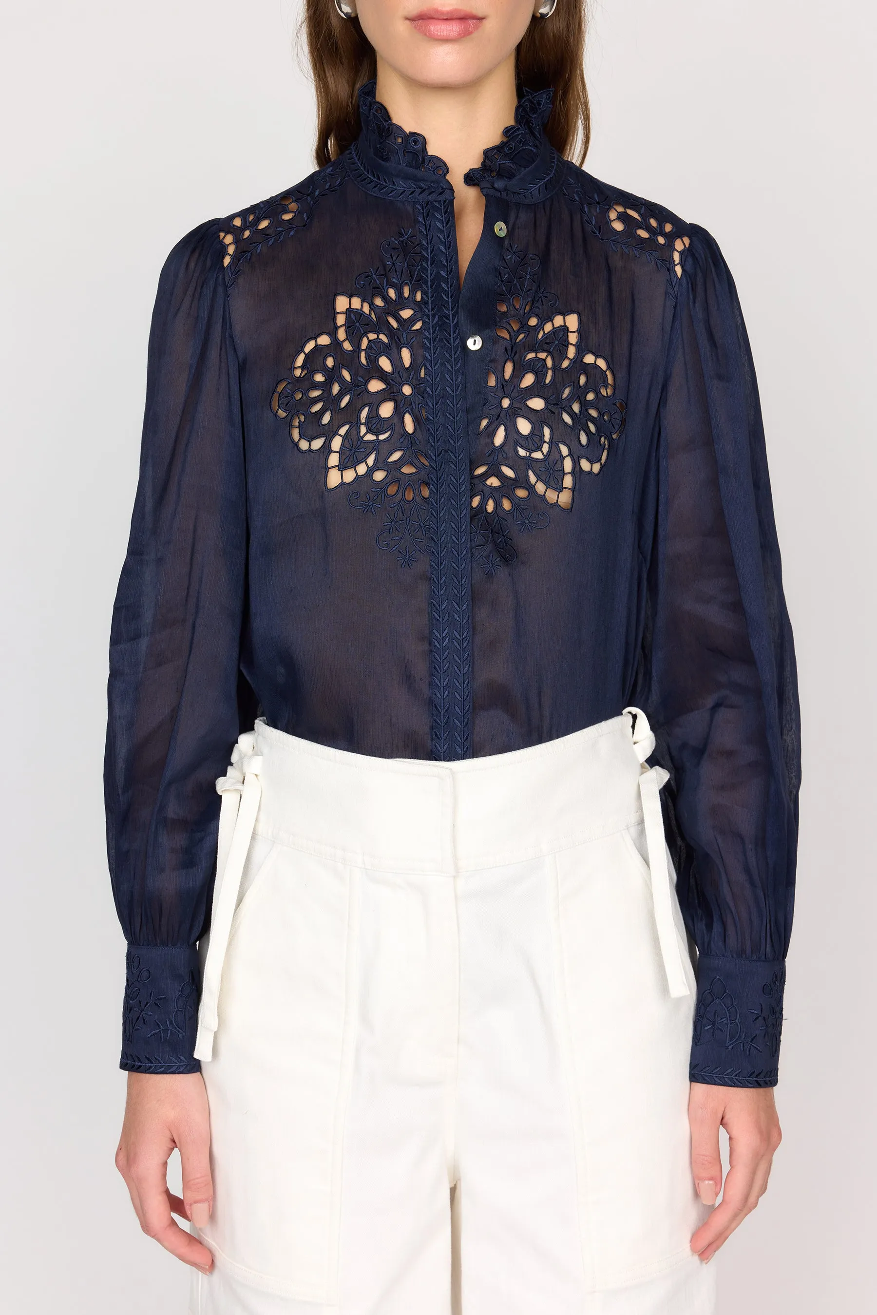 Marley Top - Navy sold by Christy Lynn