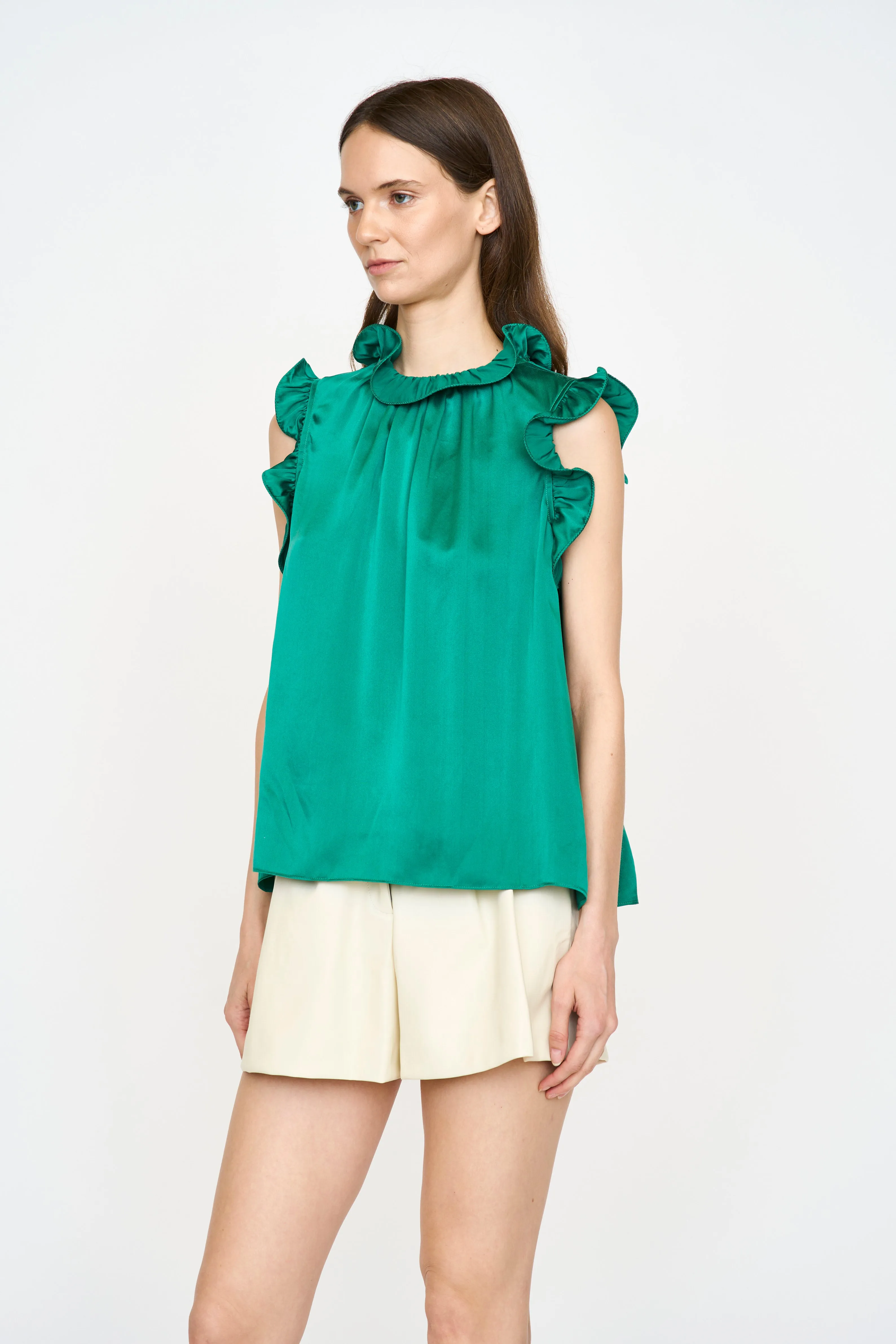 Renee Blouse - Emerald sold by Christy Lynn product image thumbnail 2