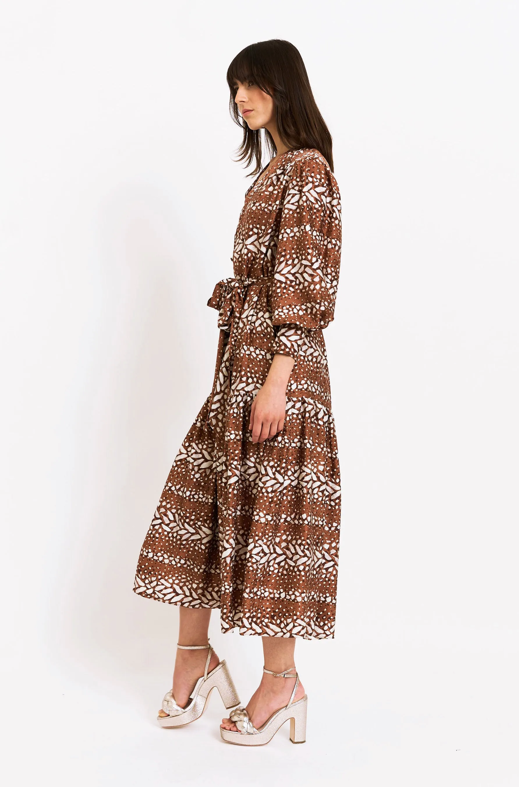 Layla Dress - Fawn sold by Christy Lynn product image thumbnail 3