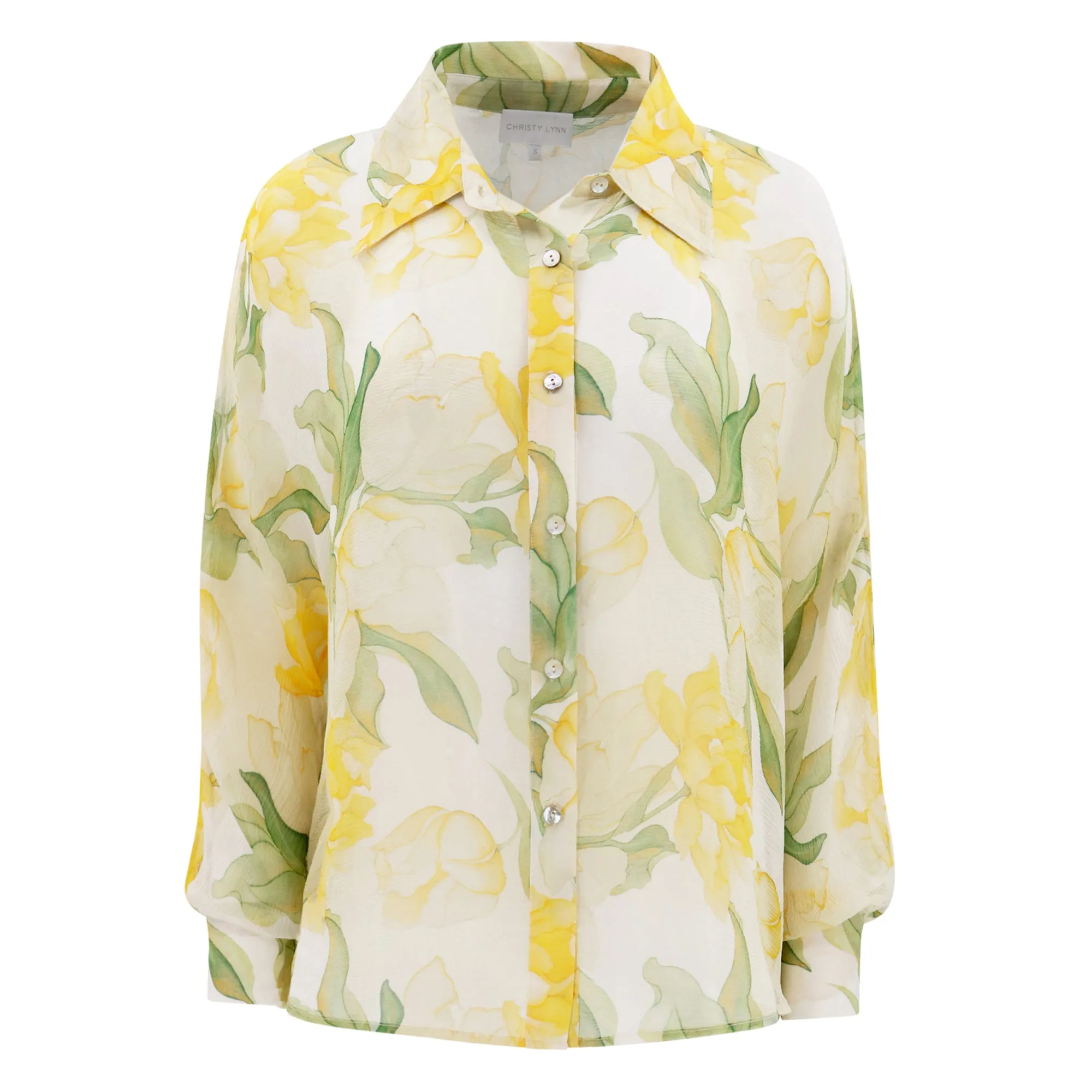 Rosario Top - Waterlily Yellow sold by Christy Lynn product image thumbnail 5