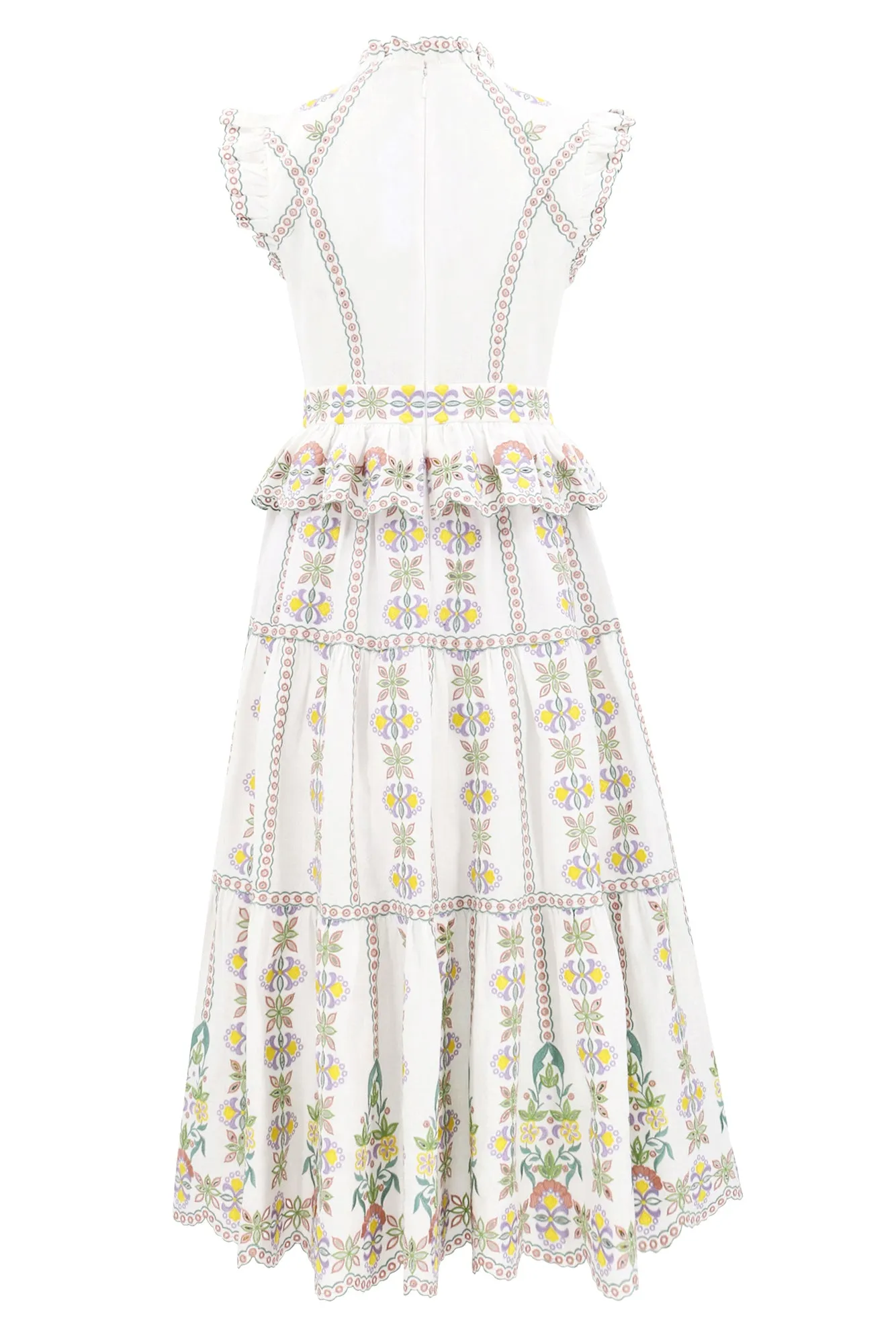 Lydia Dress - White Combo sold by Christy Lynn product image thumbnail 2