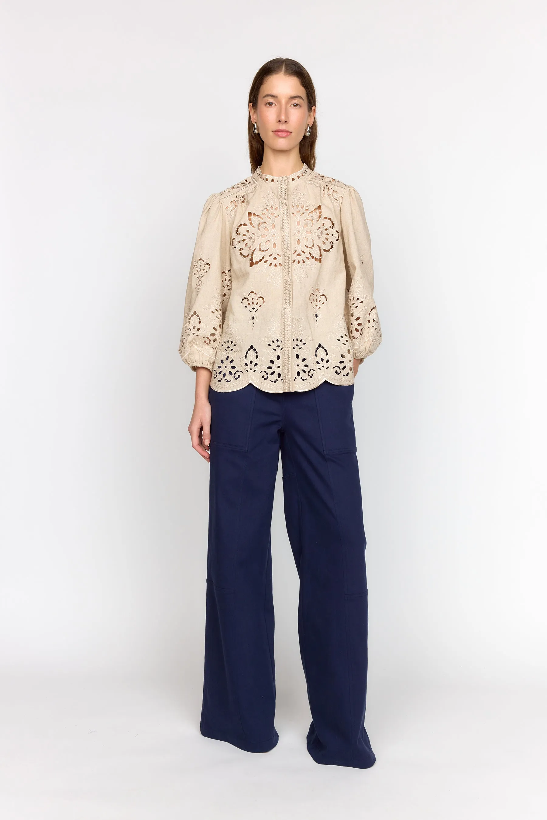 Irene Top - Khaki sold by Christy Lynn product image thumbnail 3
