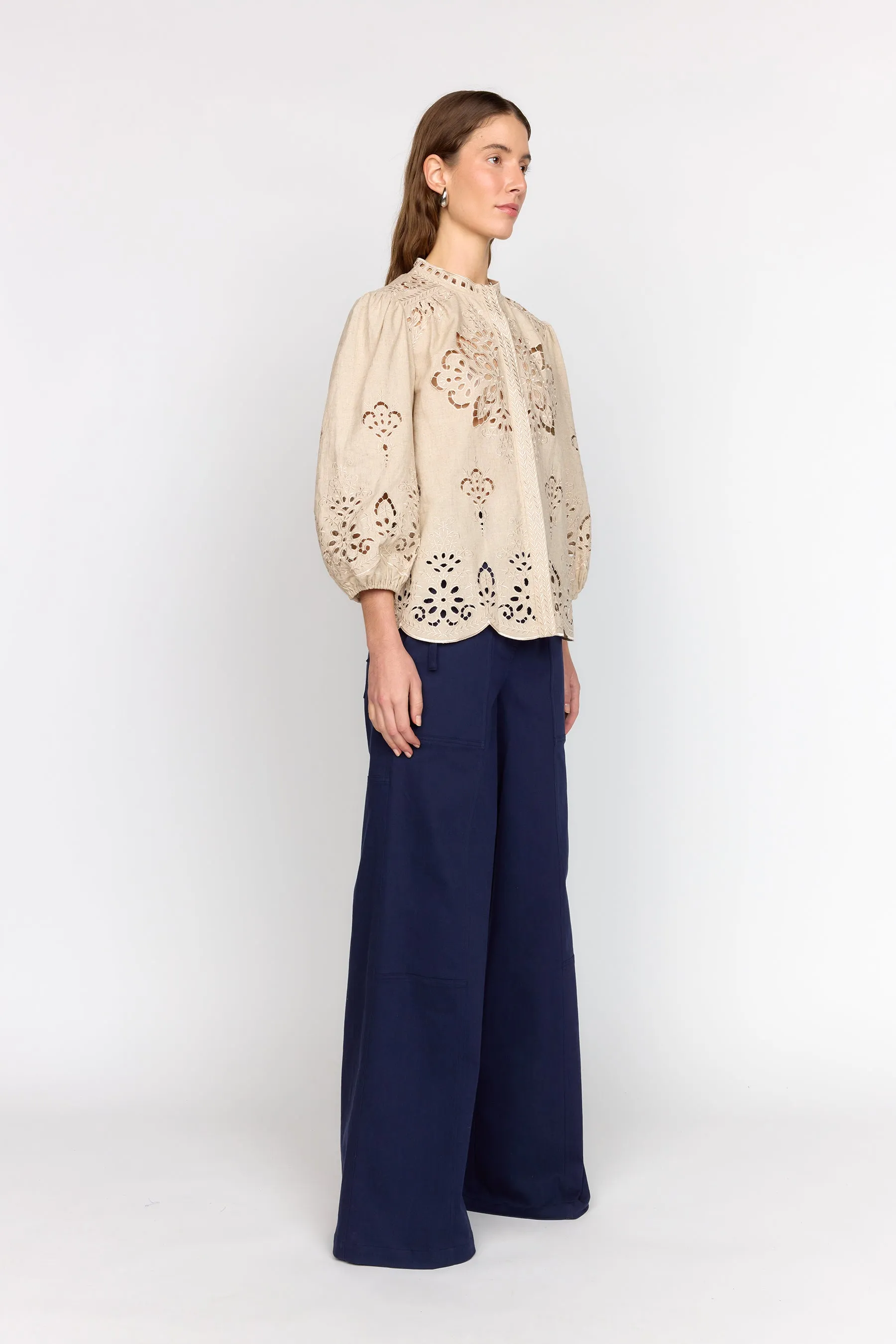 Irene Top - Khaki sold by Christy Lynn product image thumbnail 4