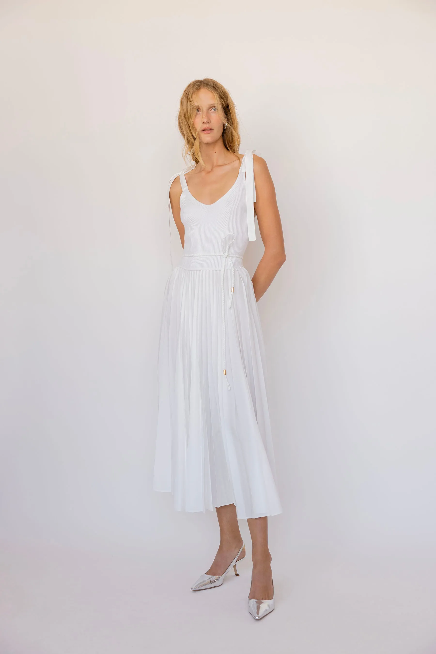 Selena Dress - White sold by Christy Lynn