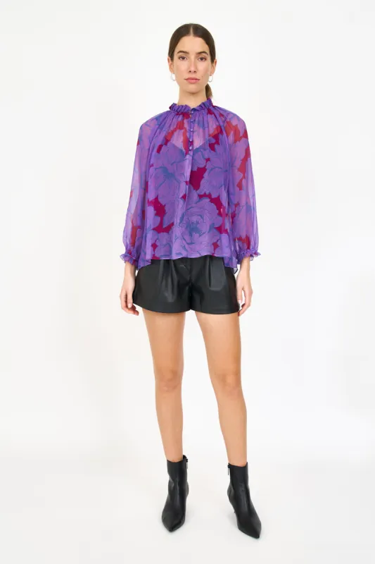 Karla Blouse - Vibrant Bloom sold by Christy Lynn