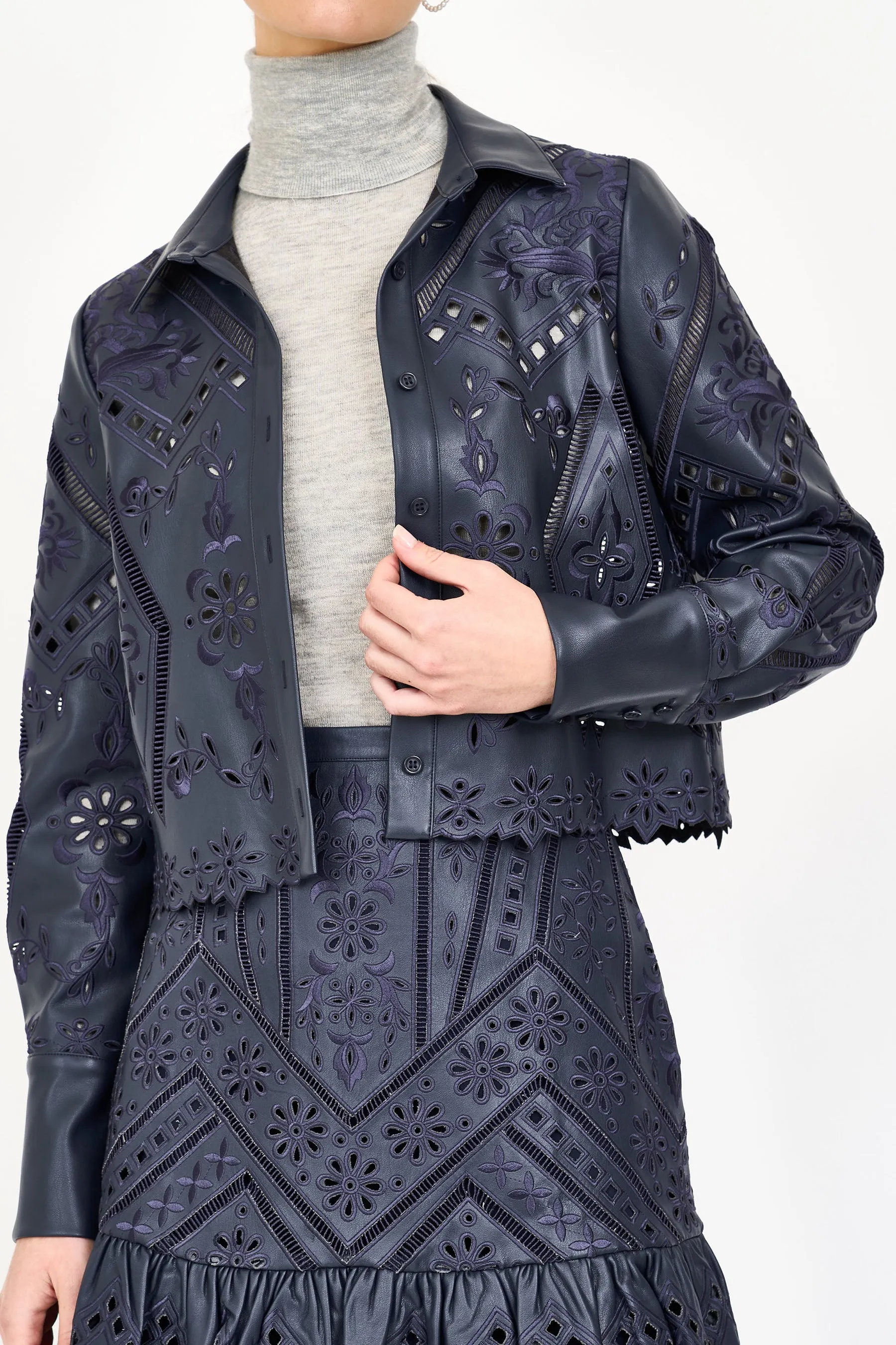 Alice Jacket - Navy sold by Christy Lynn