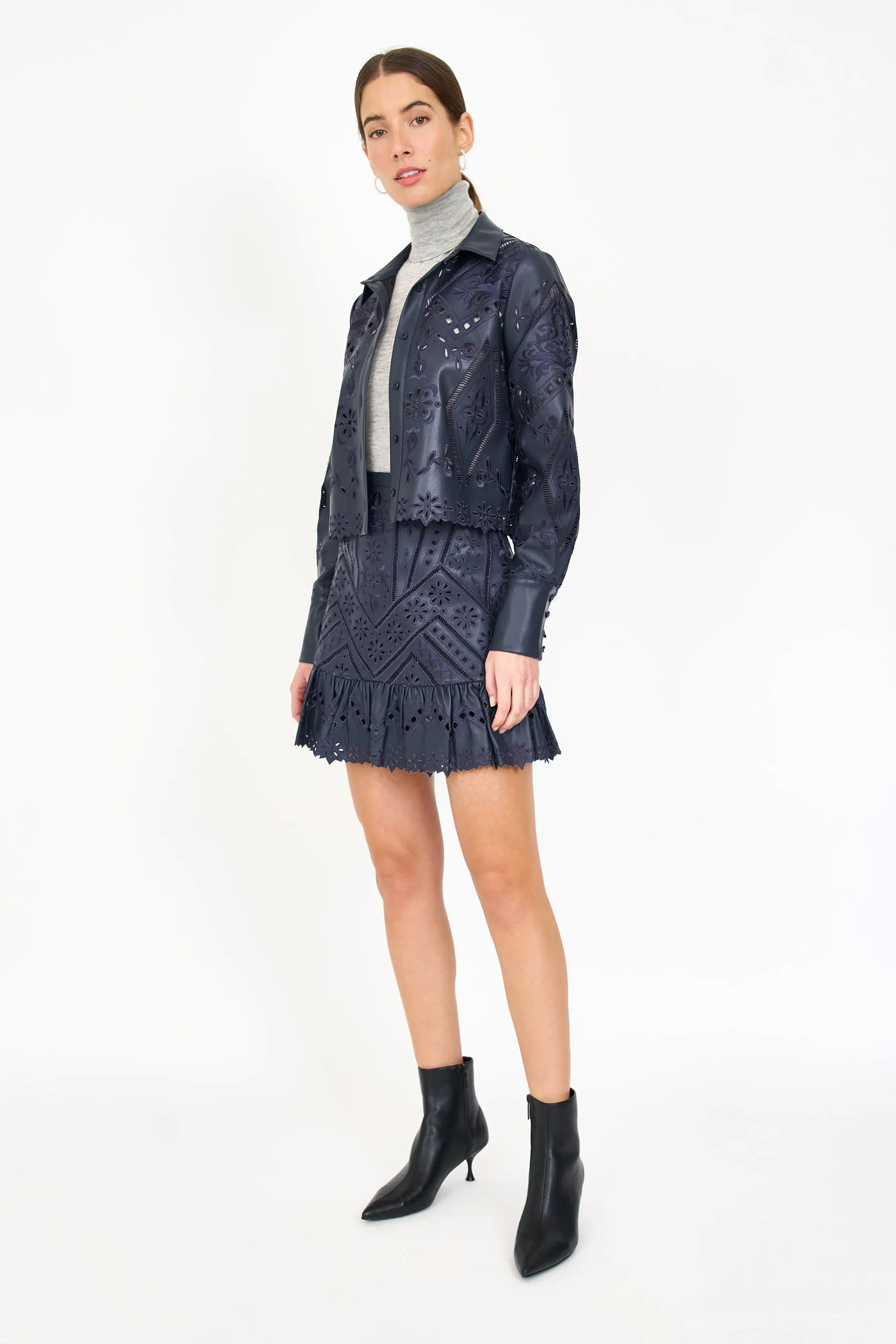 Alice Jacket - Navy sold by Christy Lynn product image thumbnail 3