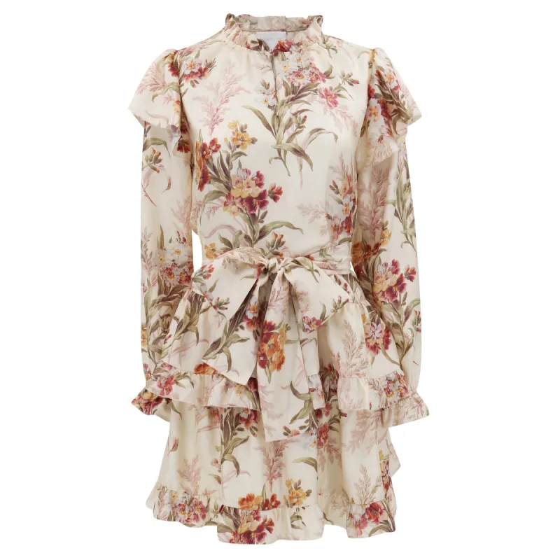 Jenifer Dress - Ivory Brocade sold by Christy Lynn