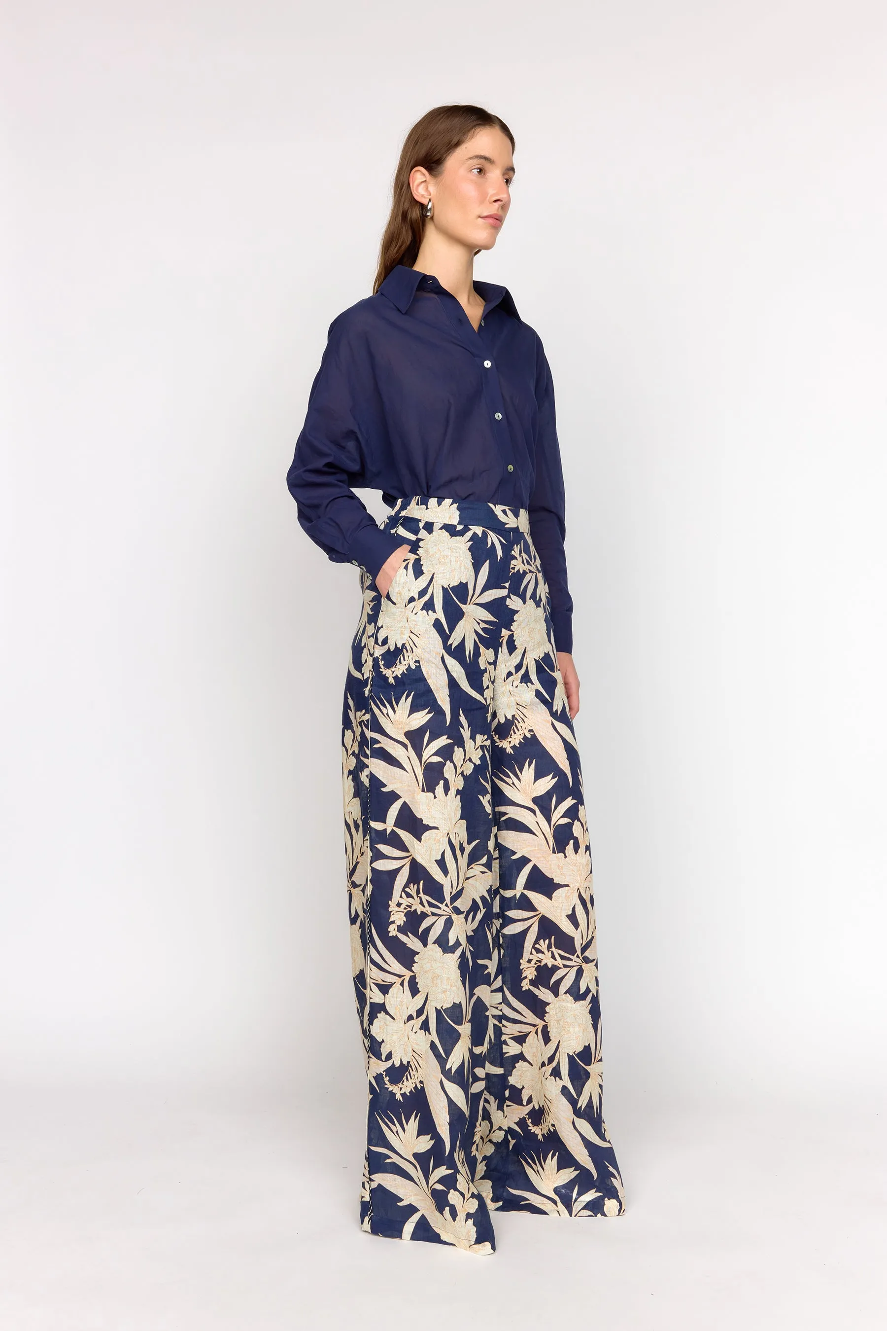 Marta Pant - Midnight Rosette sold by Christy Lynn product image thumbnail 5