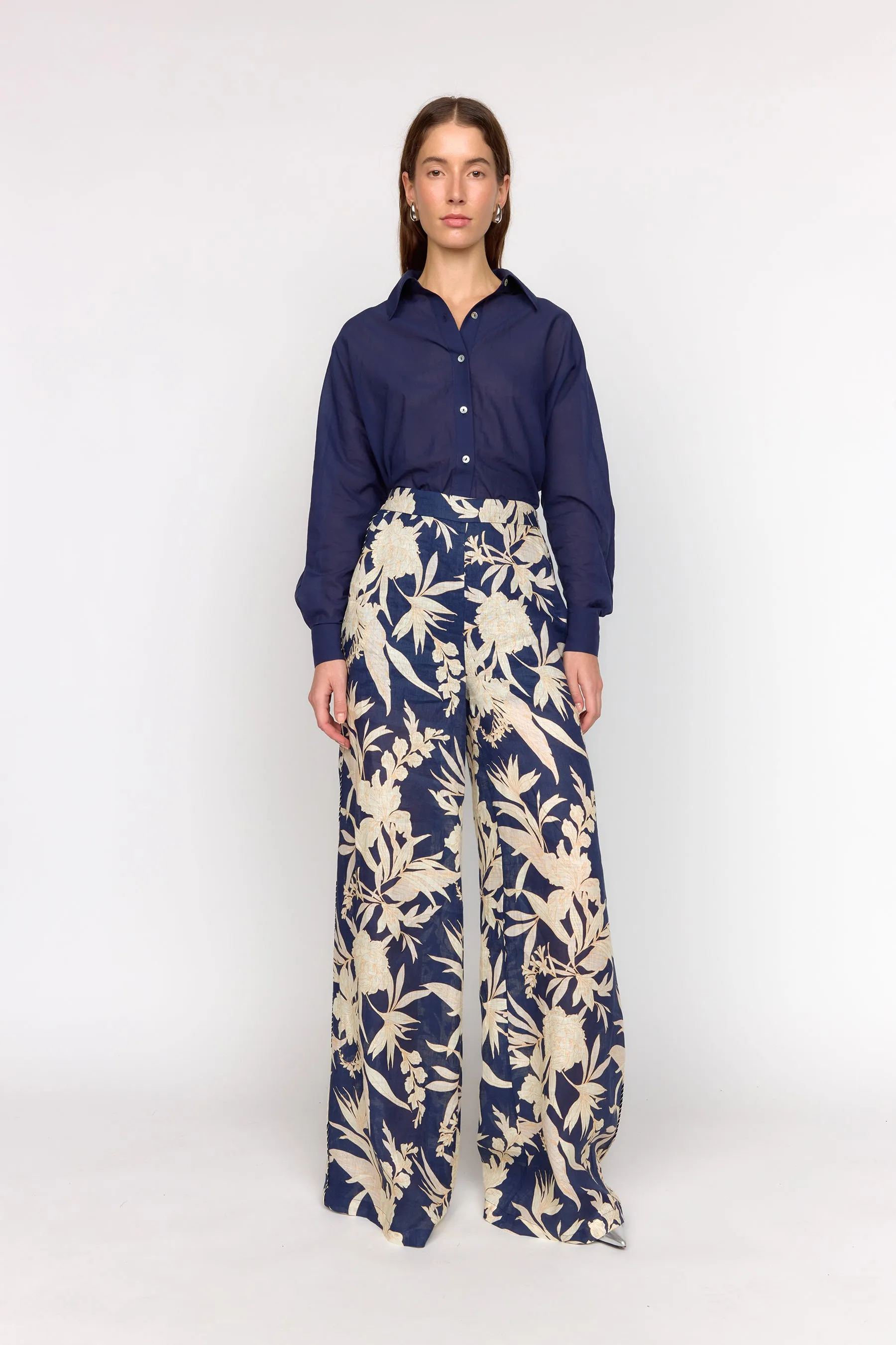 Marta Pant - Midnight Rosette sold by Christy Lynn product image thumbnail 4