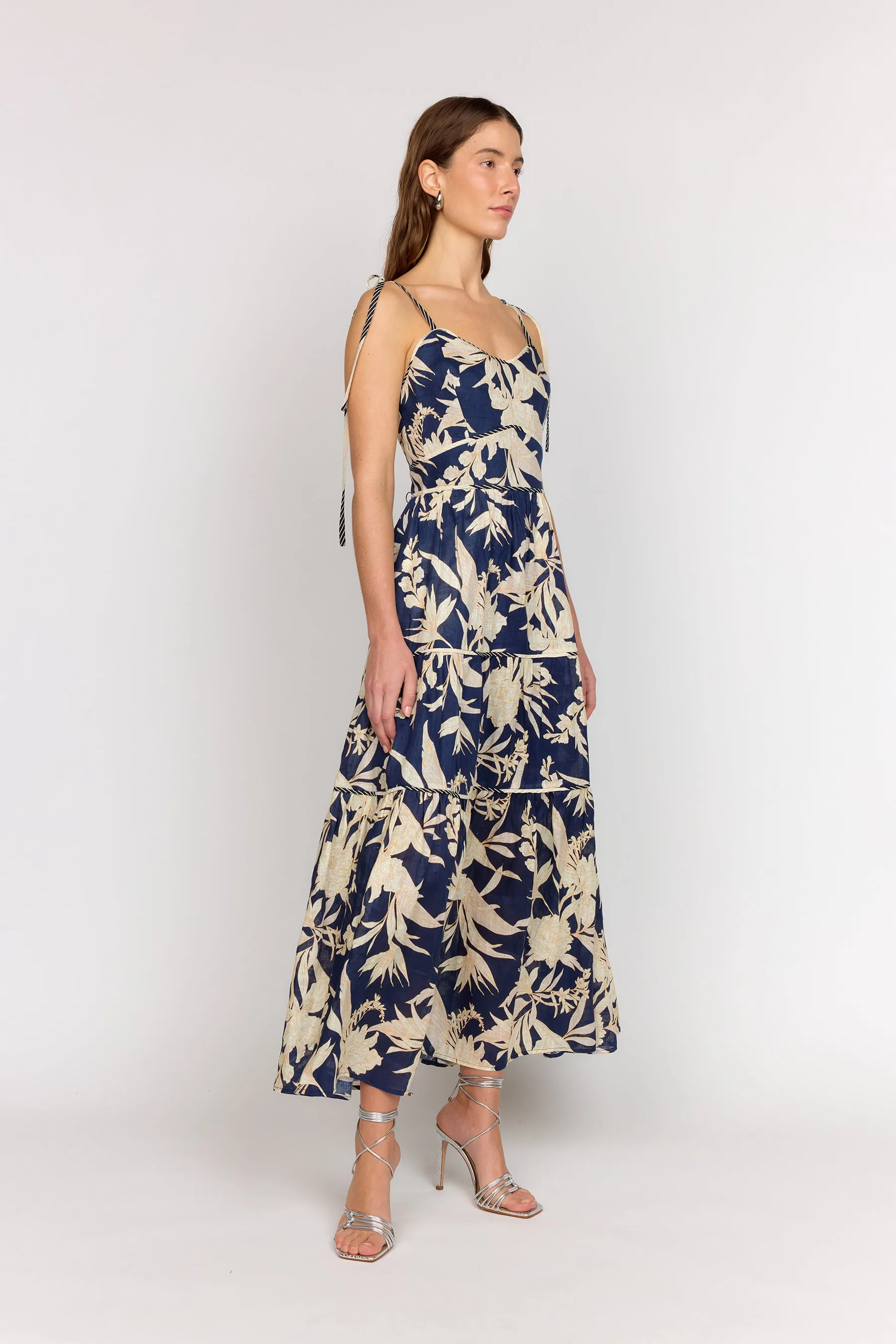 Saphina Dress - Midnight Rosette sold by Christy Lynn product image thumbnail 3